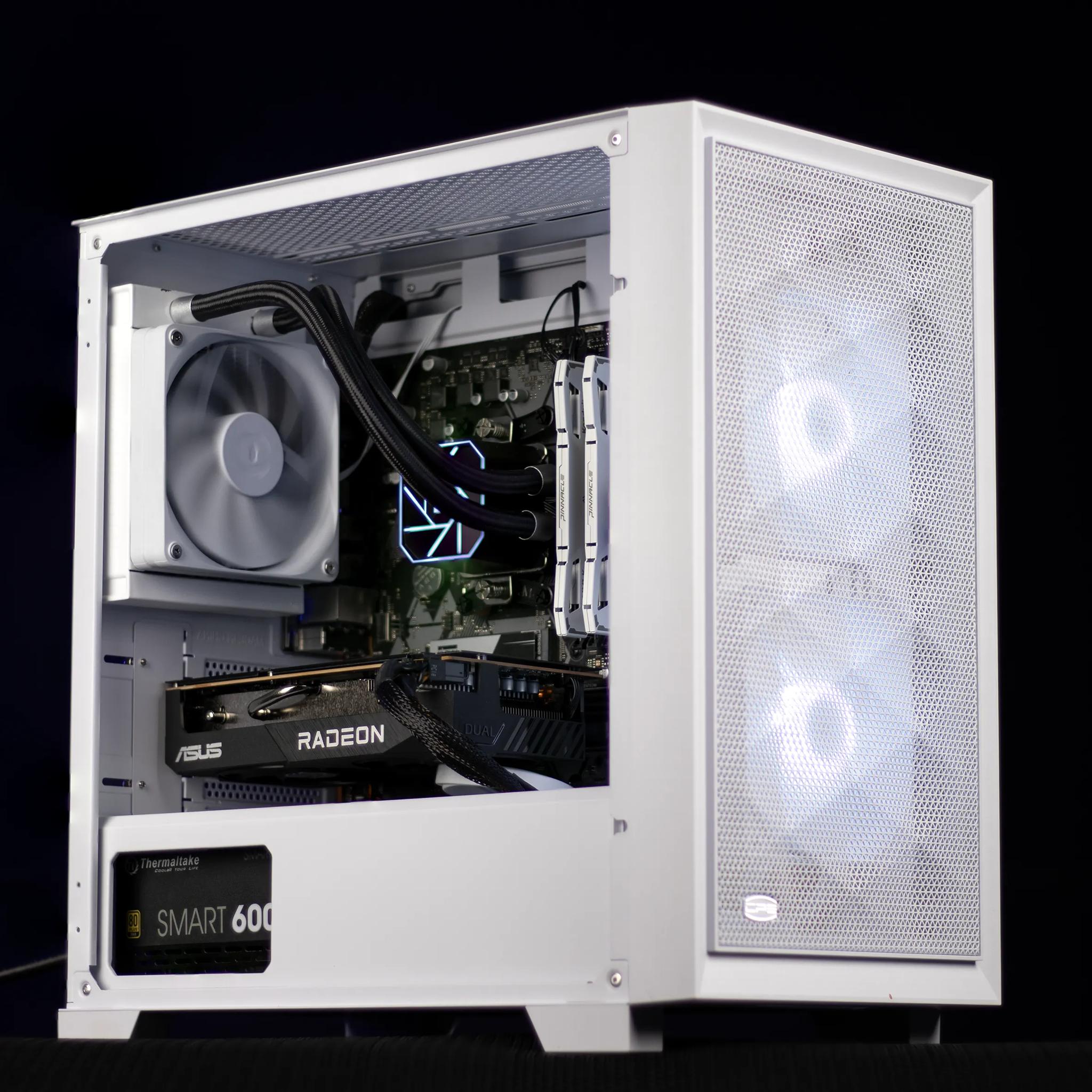 “Ecodeux” RX 7600 Ryzen 7 16GB Windows 11 1TB Gaming PC Powerhouse