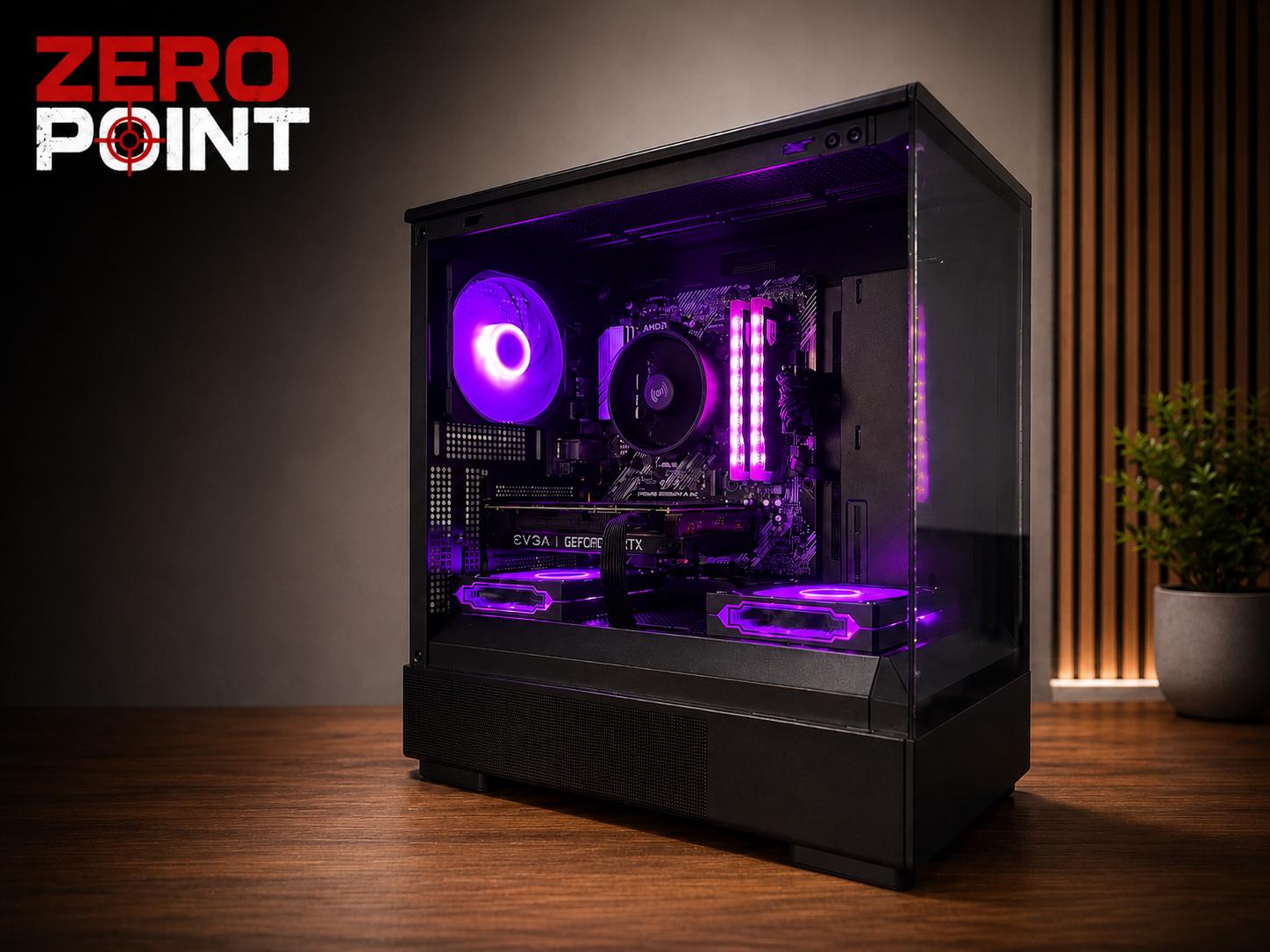 ZERO POINT | RTX 3060 12GB | Ryzen 5 5500 | 16GB | 512GB NVMe | Zalman P10/600w psu