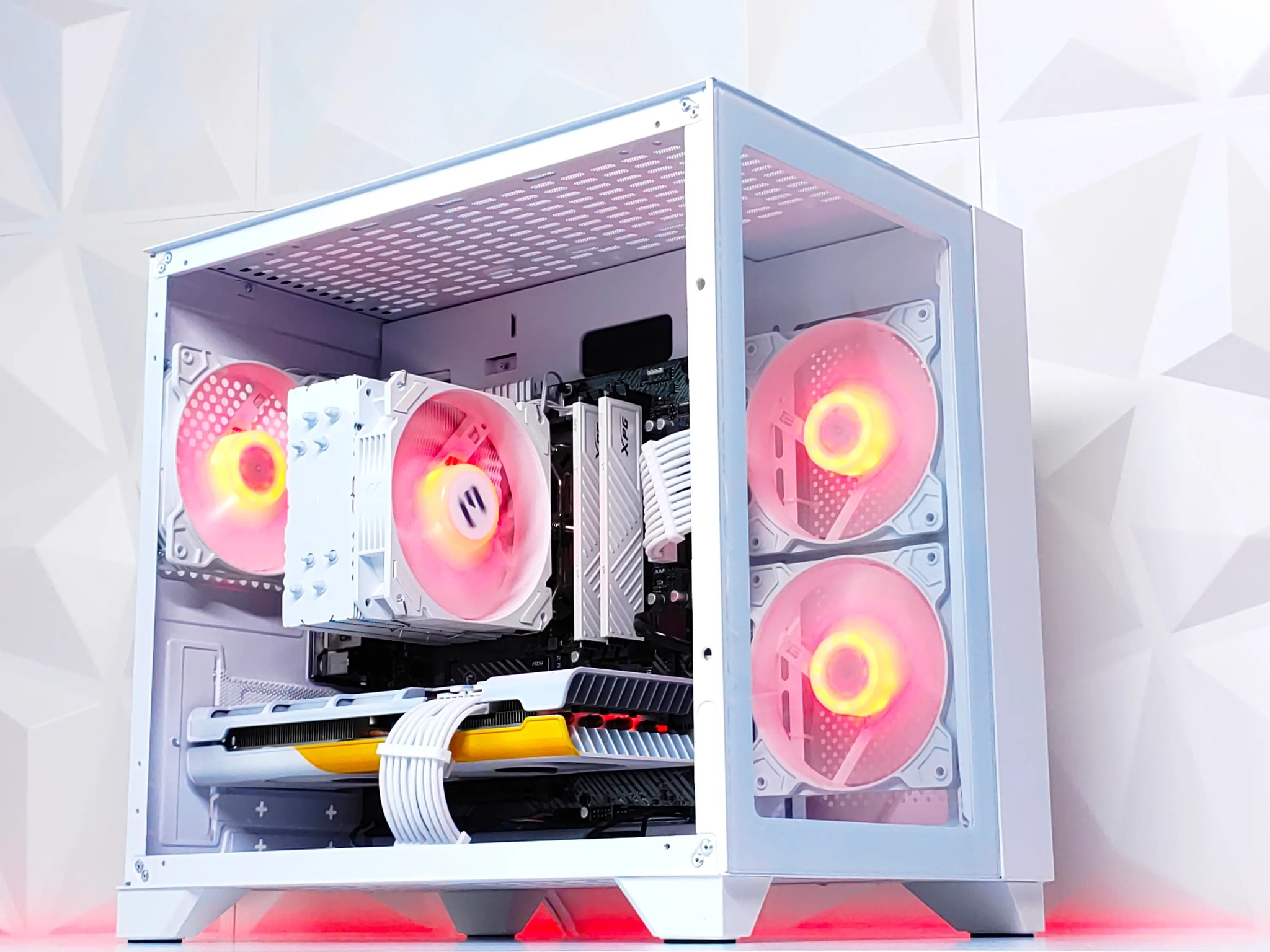 🤍🏔️Alaska🏔️❄️Gaming PC❄️AMD RX 5700 8GB❄️AMD Ryzen 5 2600 6 core❄️16GB DDR4❄️500GB NVME SSD