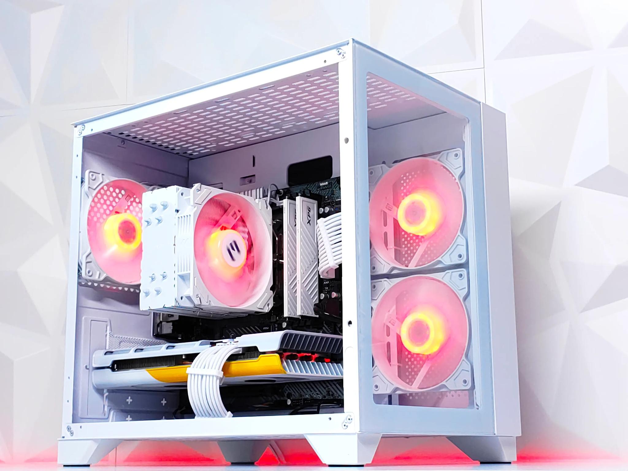 🤍🏔️Alaska🏔️❄️Gaming PC❄️AMD RX 5700 8GB❄️AMD Ryzen 5 2600 6 core❄️16GB DDR4❄️500GB NVME SSD