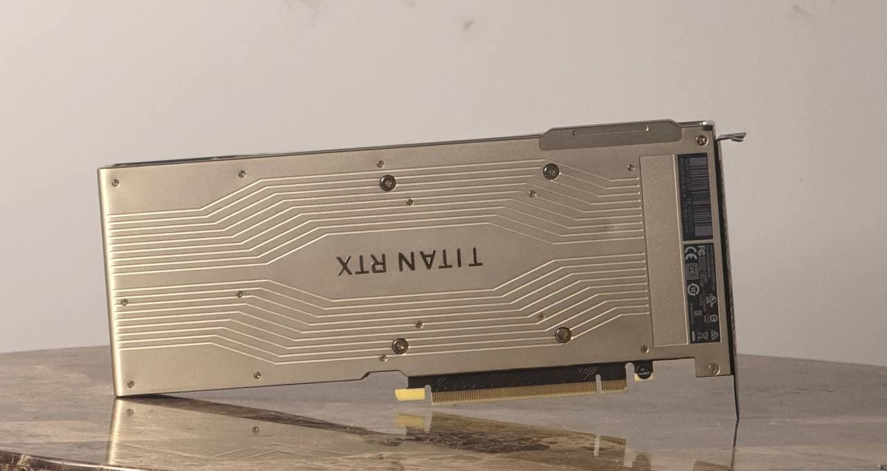 FREE SHIP NVIDIA Titan RTX 24GB GPU GDDR6 PCIe 3.0 CUDA Graphics Video Card