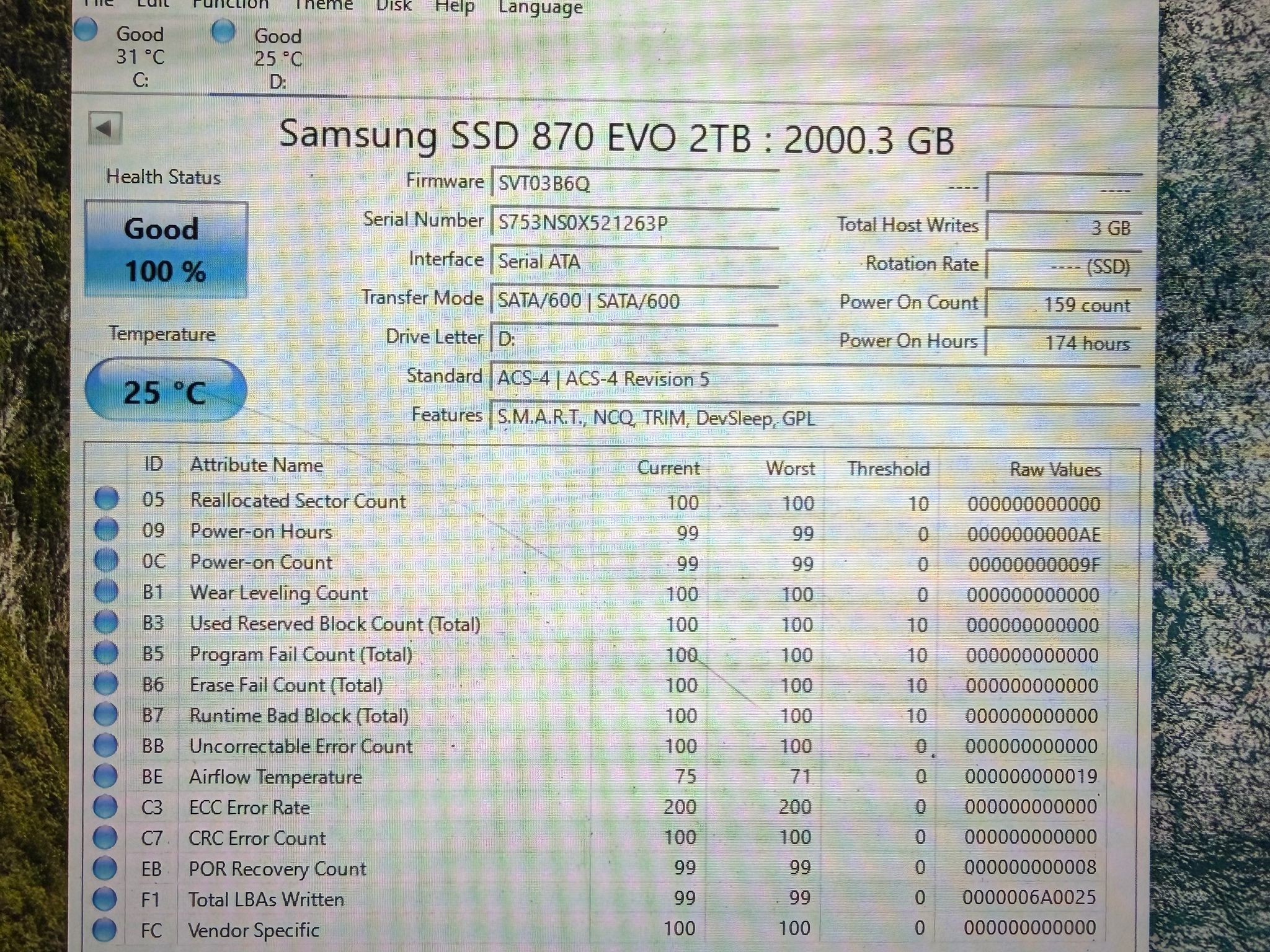 Samsung 870 EVO 2TB SATA SSD Free Shipping