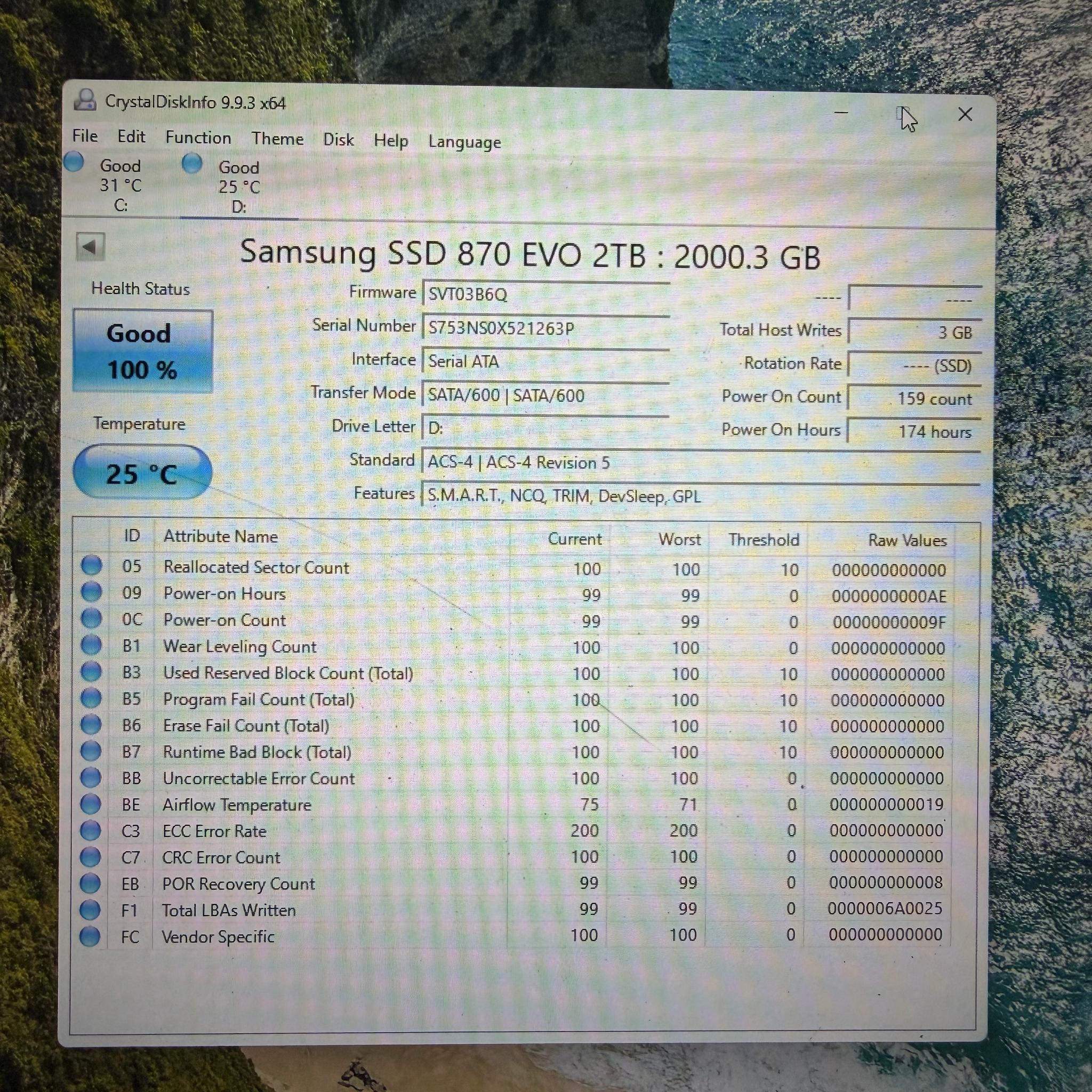 Samsung 870 EVO 2TB SATA SSD Free Shipping