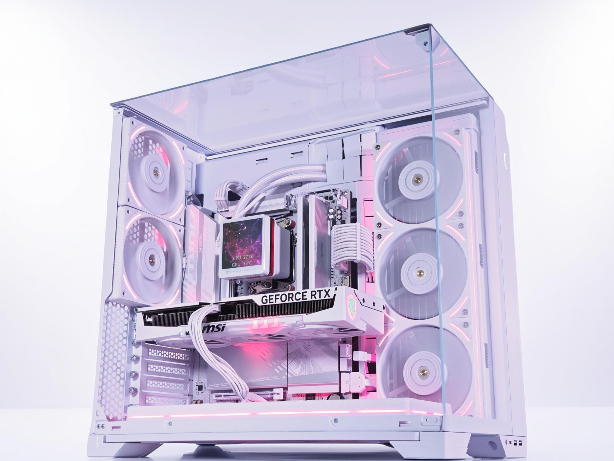 🧊👑 Night King 3🧟‍♂️🗡️ Nvidia RTX 5070 Ti 16GB❄️AMD Ryzen 7 9850X3D❄️32GB DDR5❄️2TB NVME
