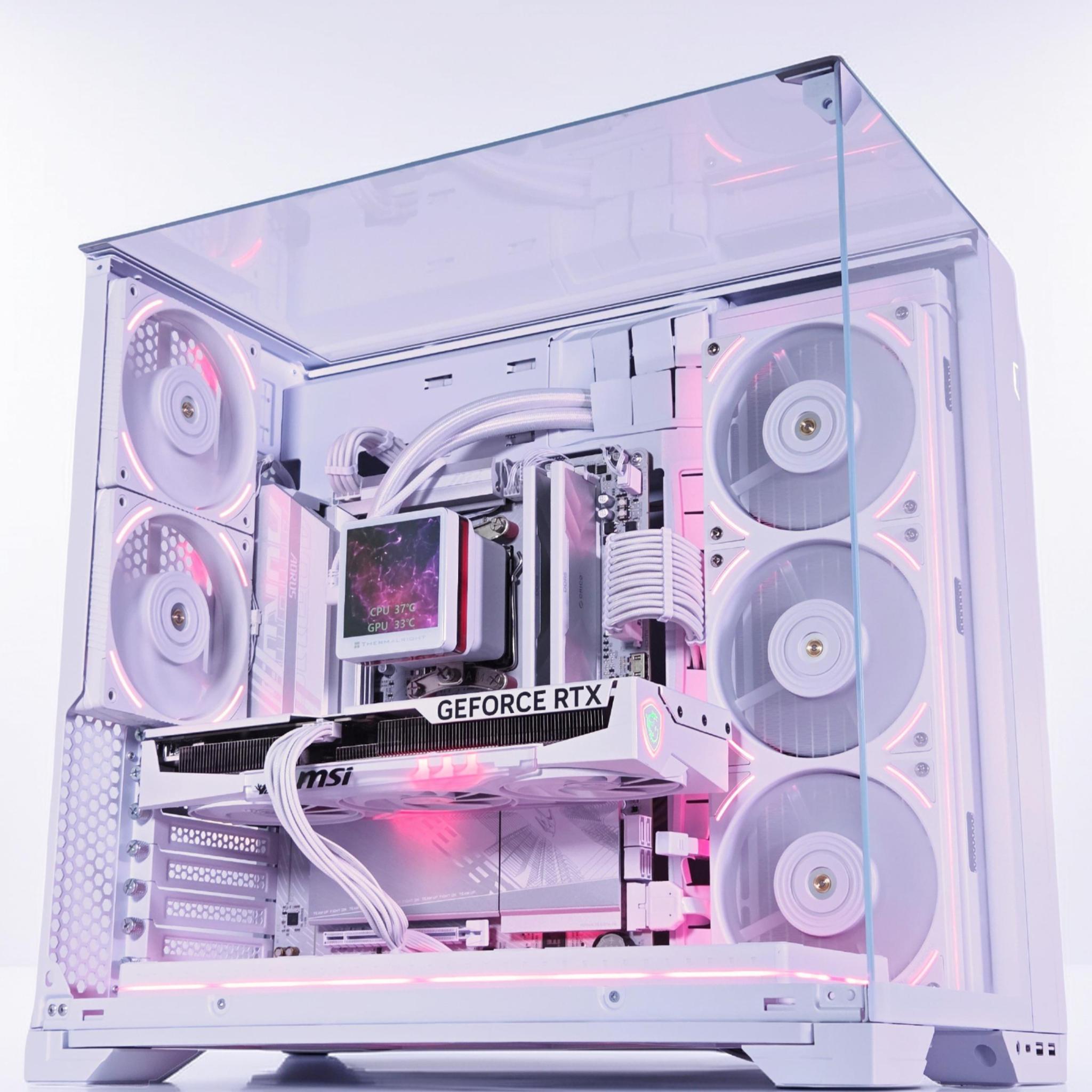🧊👑 Night King 3🧟‍♂️🗡️ Nvidia RTX 5070 Ti 16GB❄️AMD Ryzen 7 9850X3D❄️32GB DDR5❄️2TB NVME
