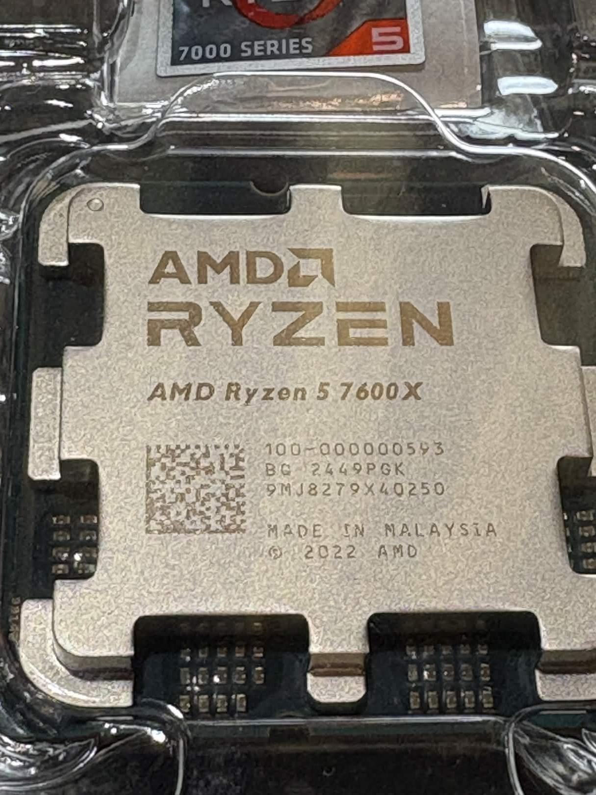 ⚡ AM5 Combo – Ryzen 5 7600X + B650 WiFi + 16GB DDR5 RGB