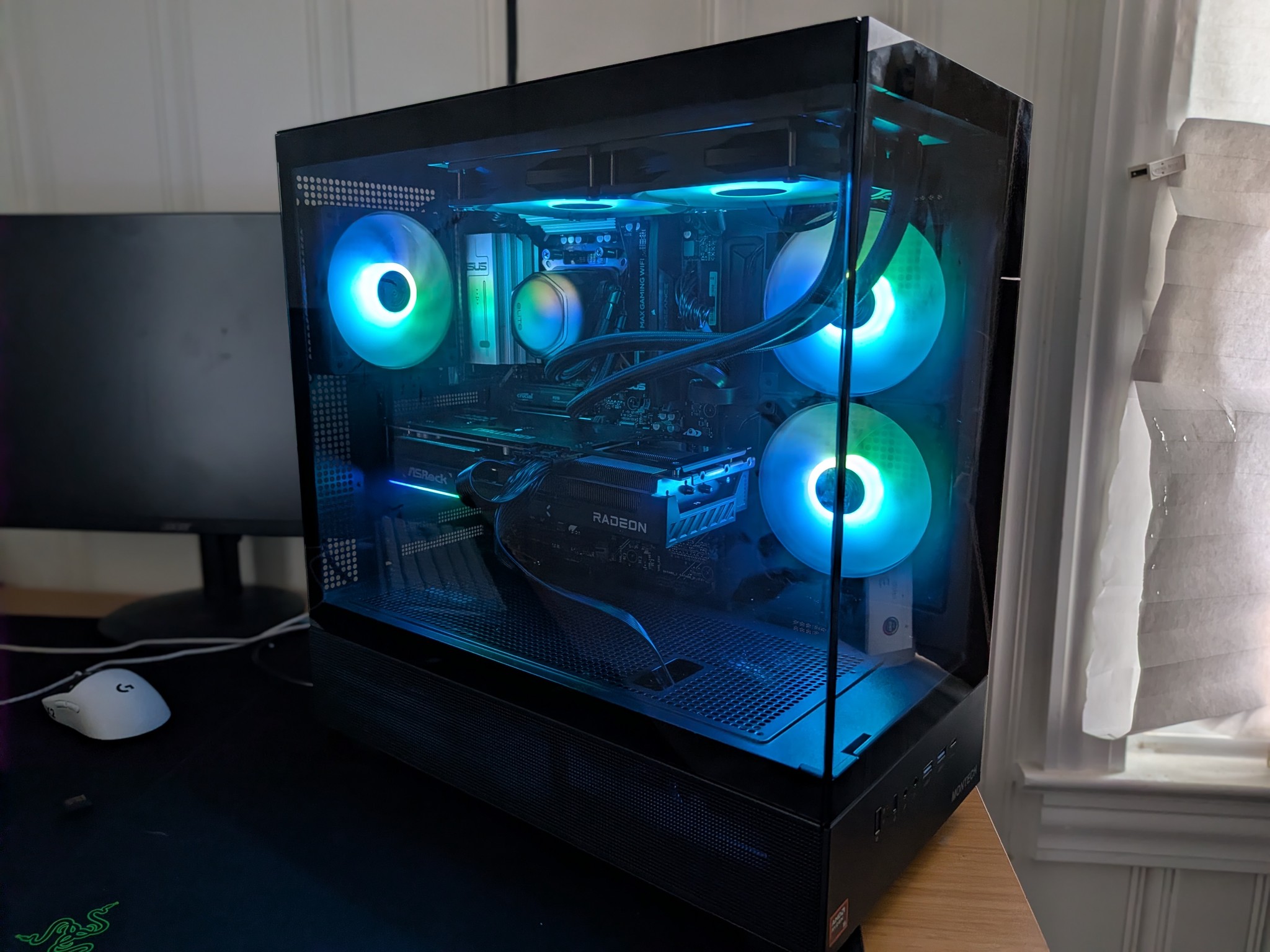 NEW CUSTOM GAMING PC | Steam Machine AMD RYZEN 9600X | 32GB DDR5 | RADEON 9070