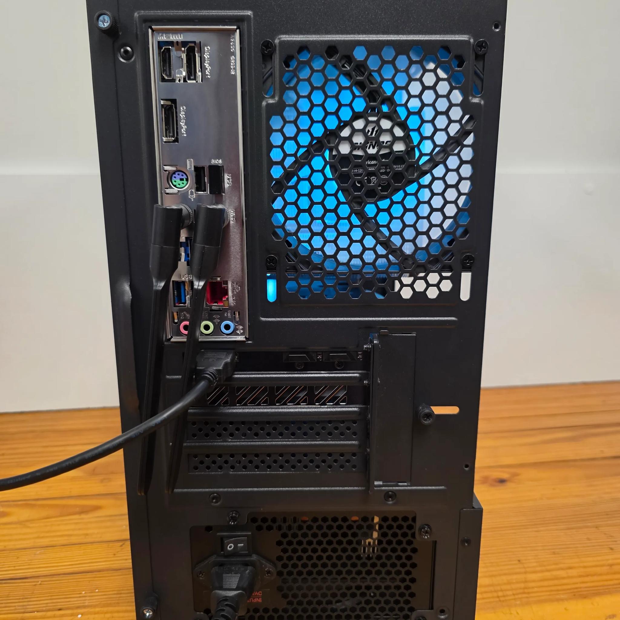 1440p Gaming Computer PC (Ryzen 5 9600x 6 core gaming cpu, RX 9060XT 16GB, 32GB DDR5 6000 MHZ)