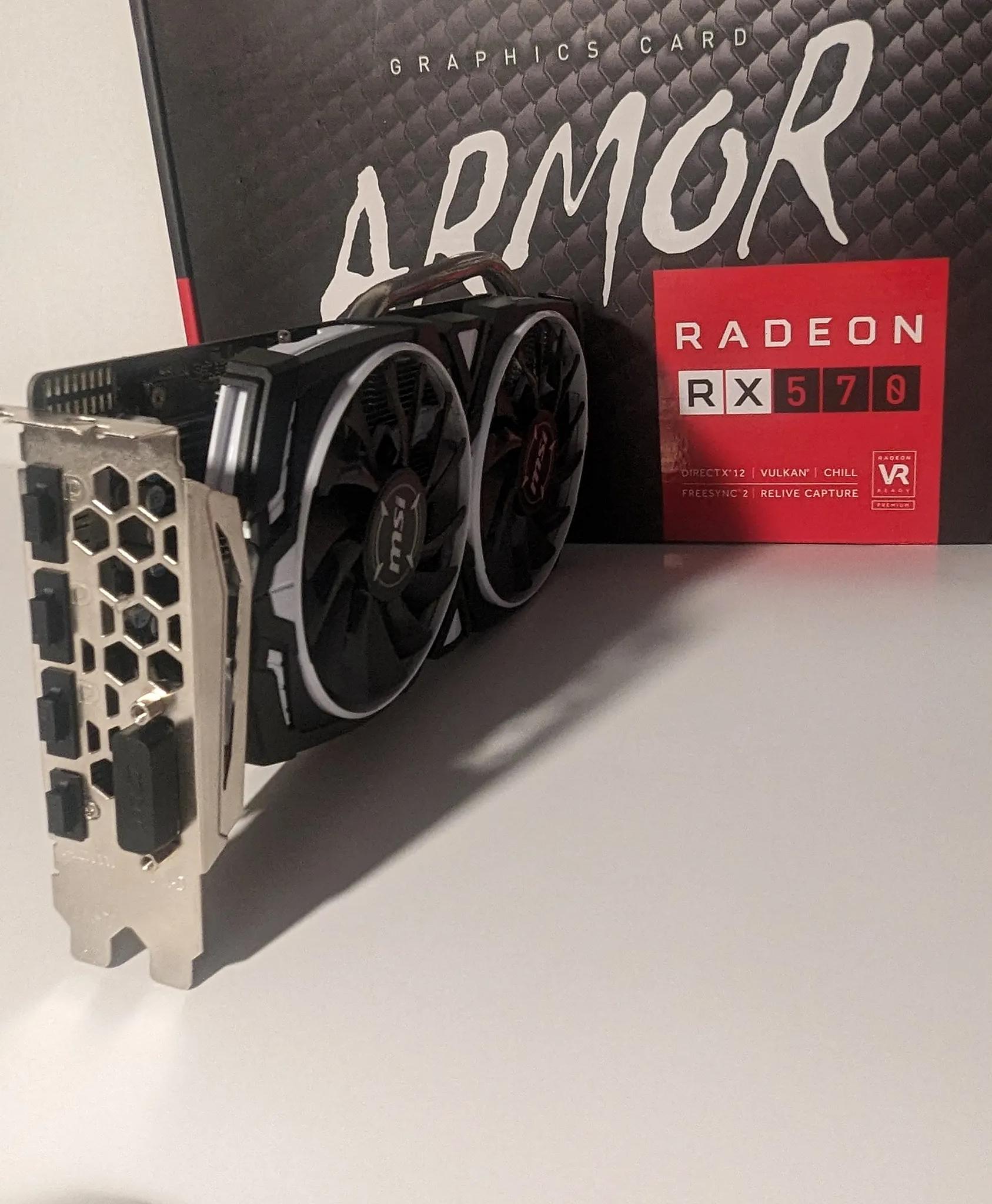 MSI Radeon Armor Rx 570 8GB