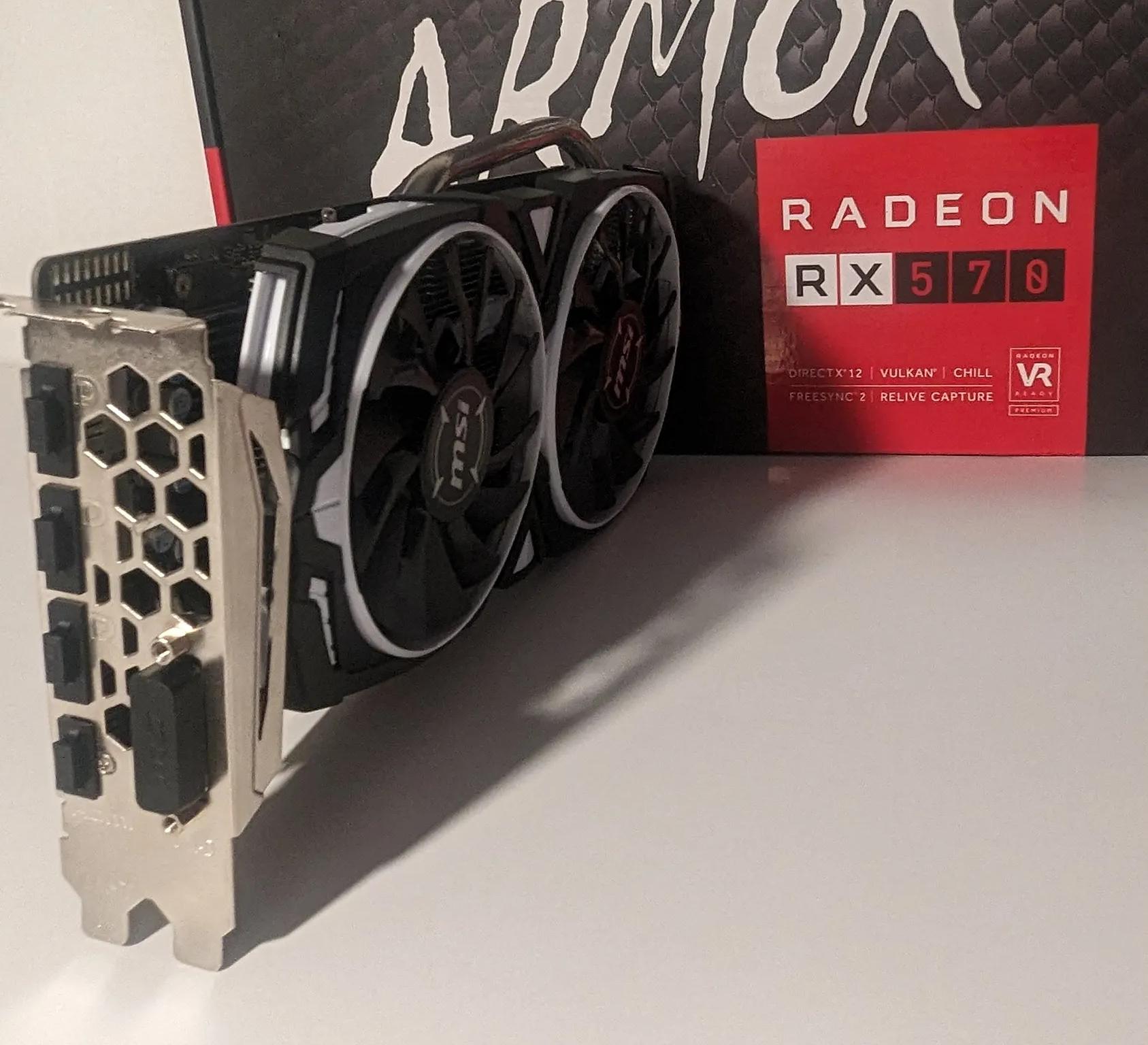 MSI Radeon Armor Rx 570 8GB