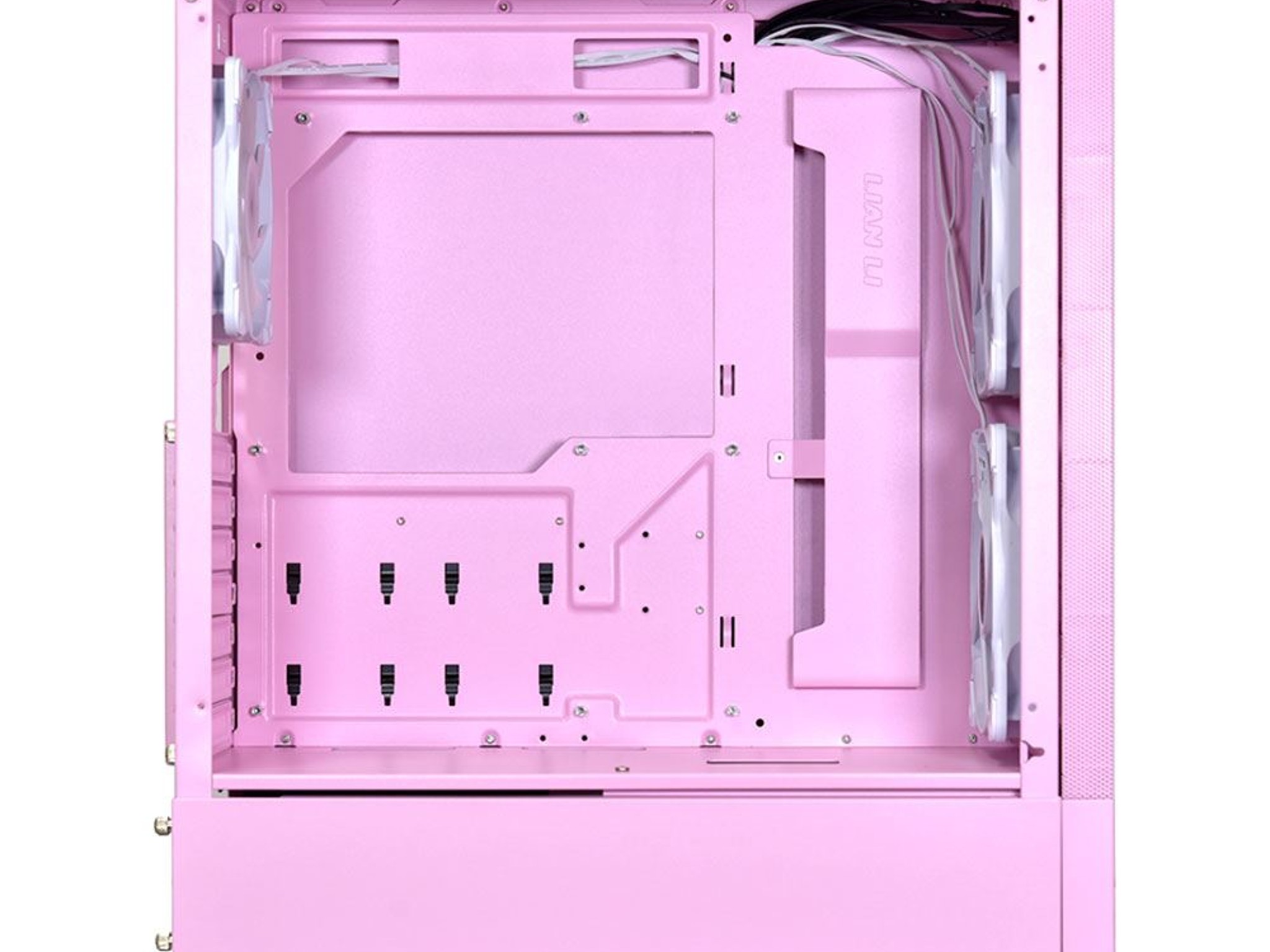 Lian Li Lancool 205 Mesh Type C Tempered Glass ATX Mid-Tower Computer Case - Pink