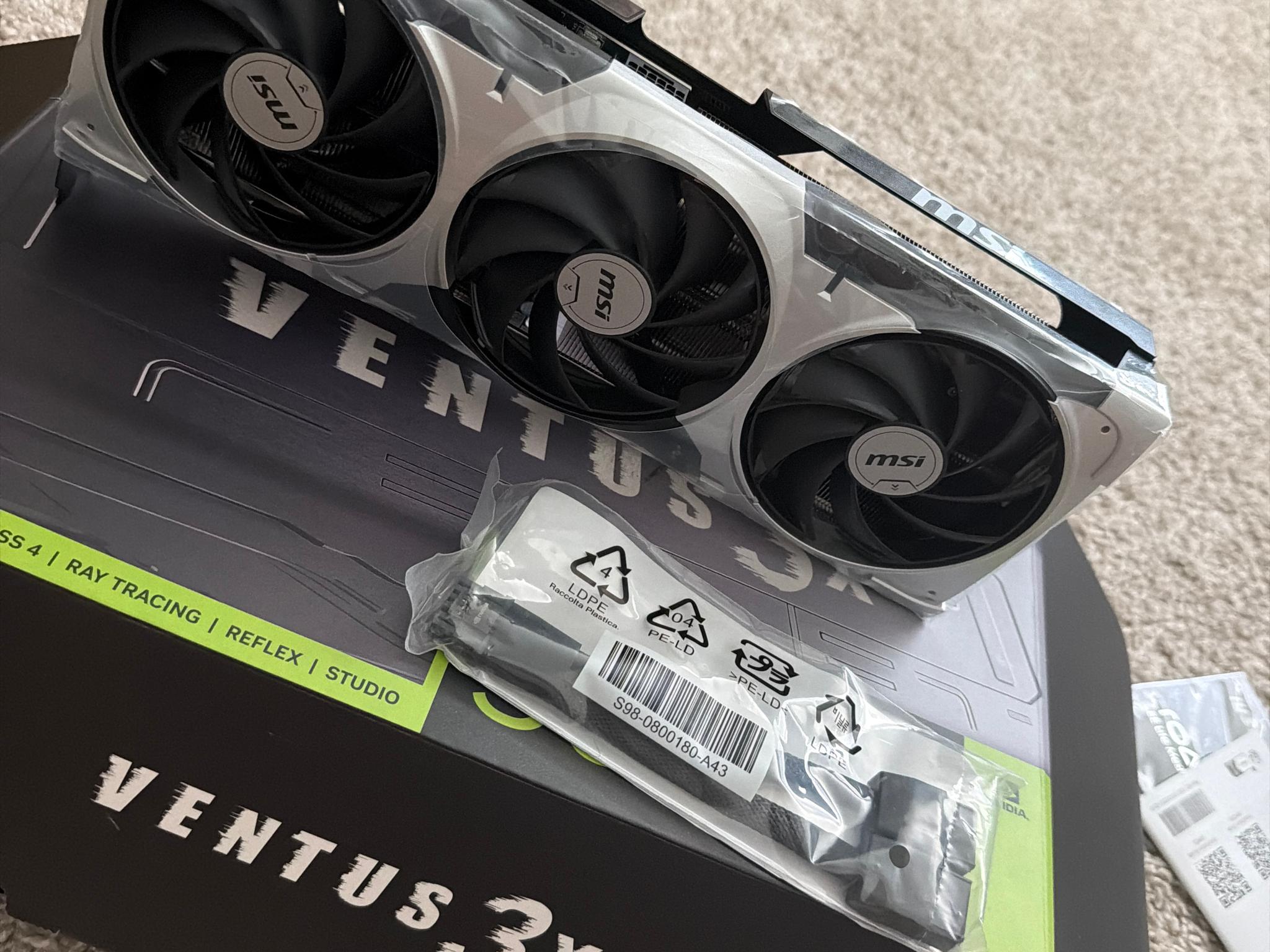 MSI GeForce RTX 5070 12G VENTUS 3X OC
