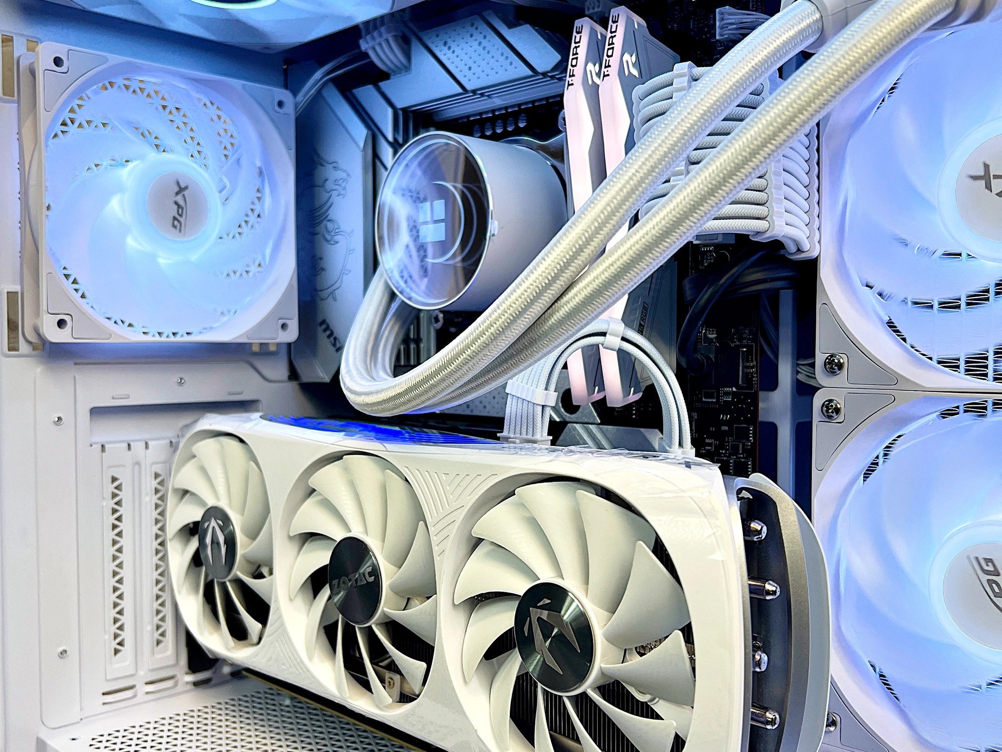 Intel 13600K RTX 4070 TI Super 32GB DDR5 2TB M.2 SSD Wifi 6E Bluetooth Win 11 Pro Gaming PC