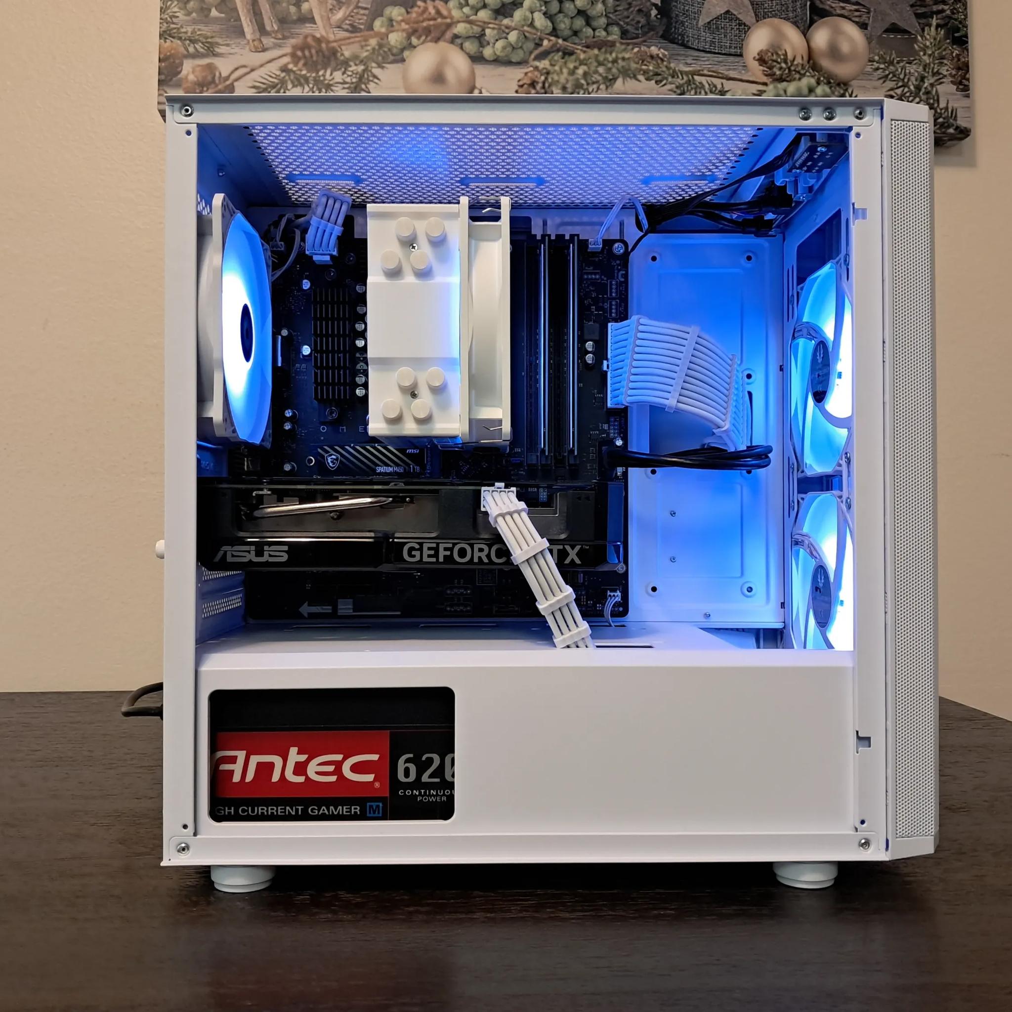❄️🌋Ice Volcano RTX Gamer🌋❄️ RTX 4060 | Ryzen 5 5600G | 1TB SSD