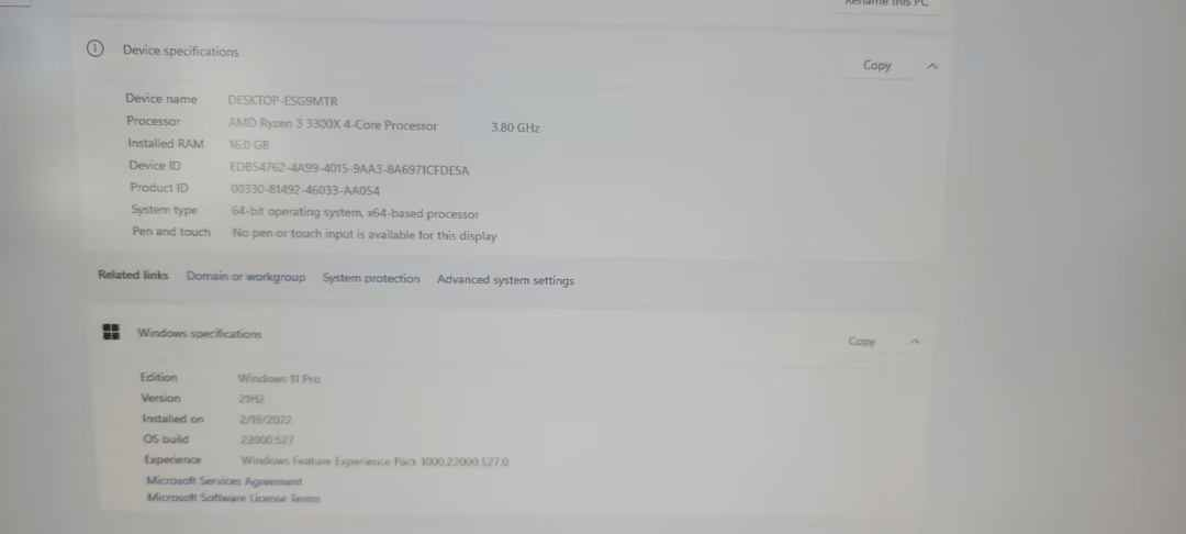 Ryzen w/ 570 8GB, Gaming PC