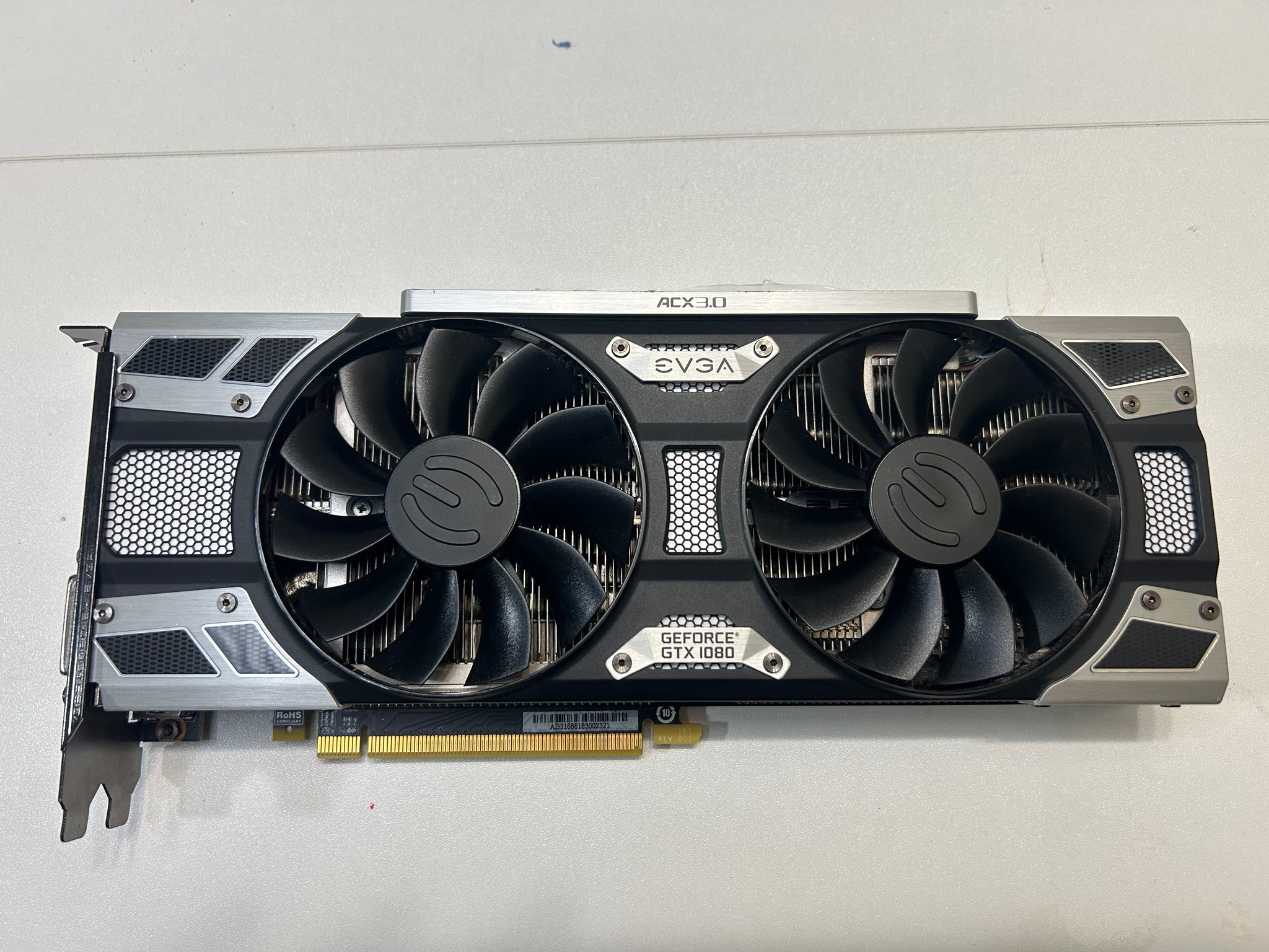 EVGA GeForce GTX 1080 SC 8GB GDDR5X – SuperClocked Gaming GPU (Tested, Works Great!)
