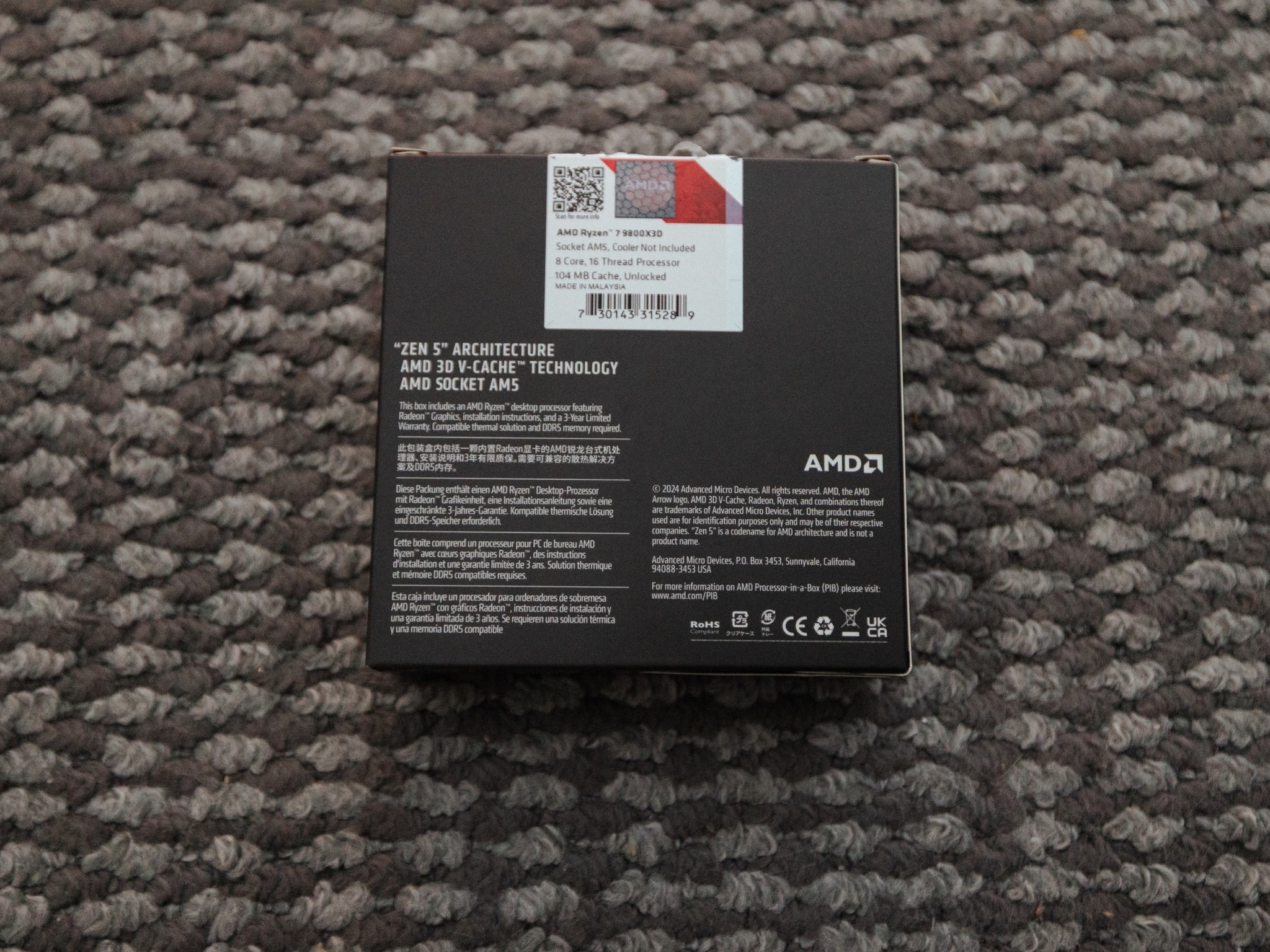 AMD Ryzen 7 9800X3D