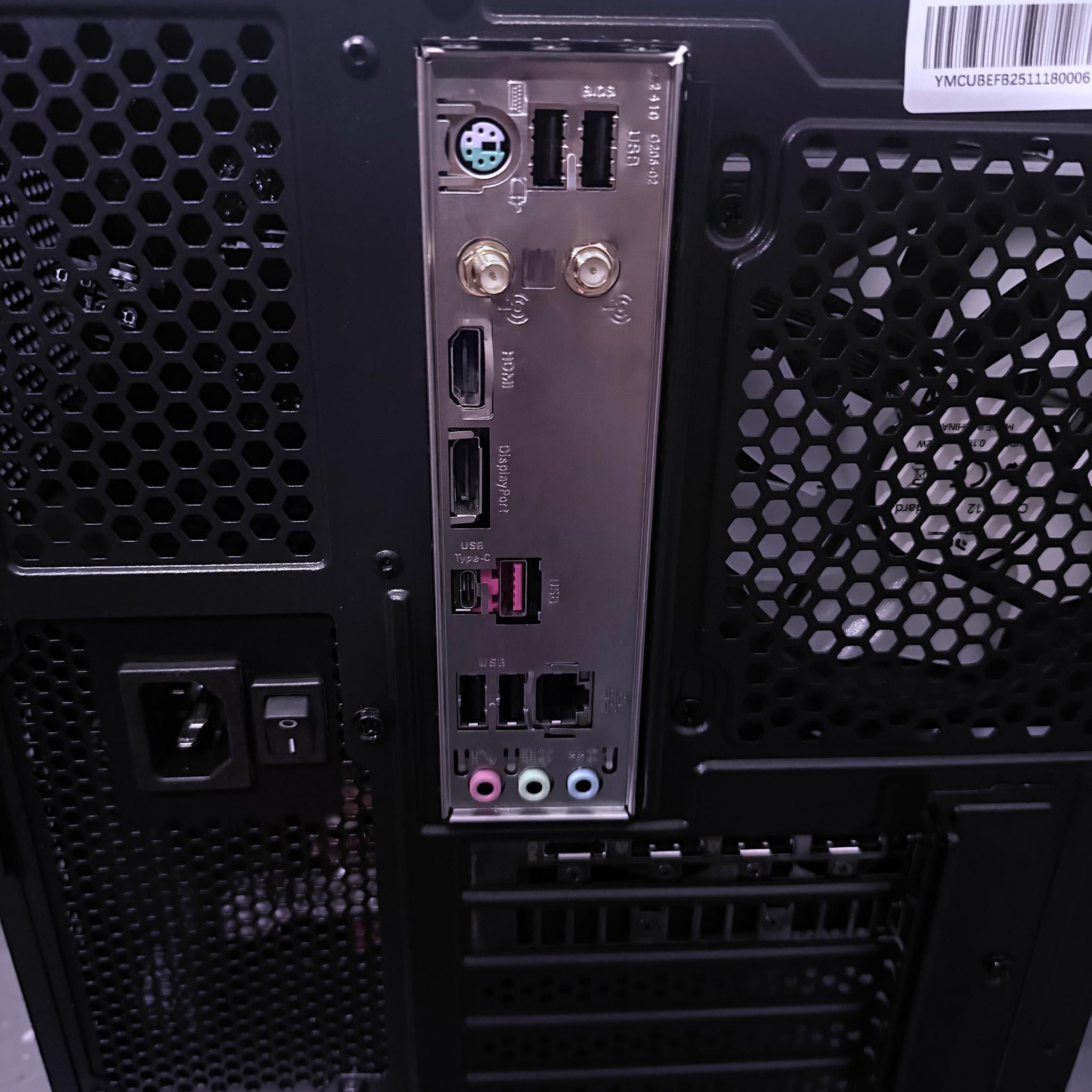 ⚫️"Black Orchid"🌸 | 1440p Gaming | RTX 4060 | i5 14400F | 16GB DDR5 | 1TB+1GB Dram SSD | Free Ship