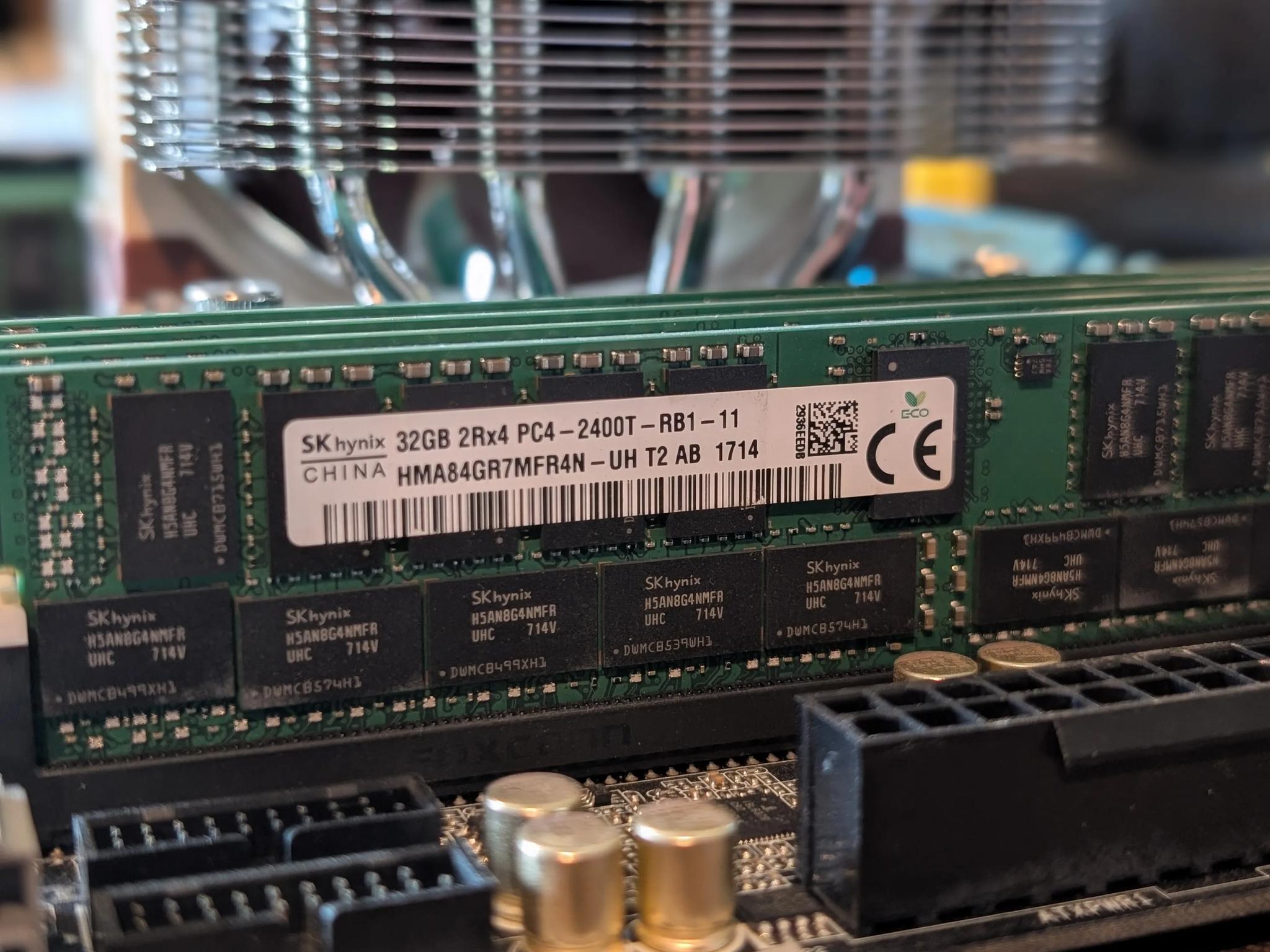 COMBO: Asrock X99 Extreme11 Motherboard/Intel Xeon Processor E5-2699A v4 CPU/256gb DDR4-2400 ECC Reg