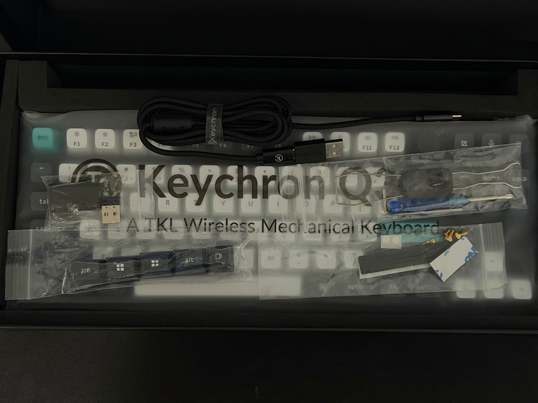 Keychron Q3 Max Wireless RBG Mechanical Keyboard