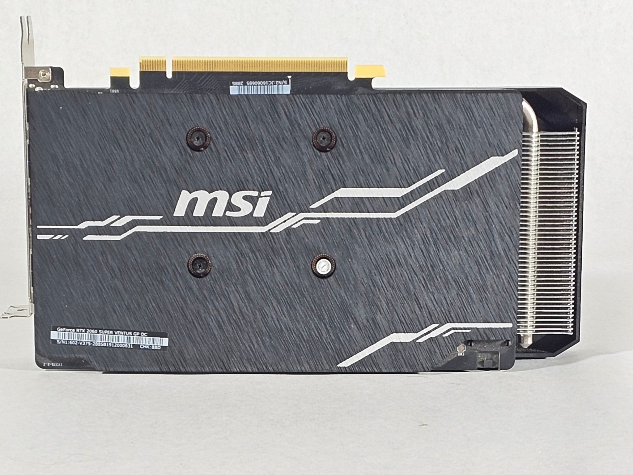 RTX 2060 SUPER MSI VENTUS GP GPU OC 8GB