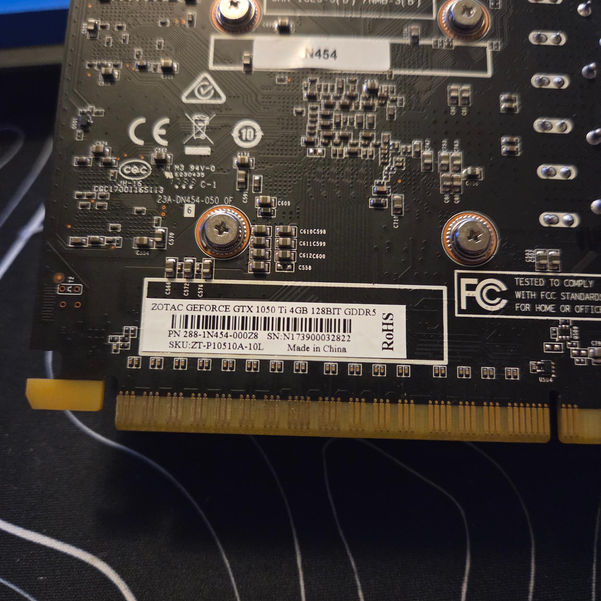 ZOTAC GeForce GTX 1050 Ti Mini