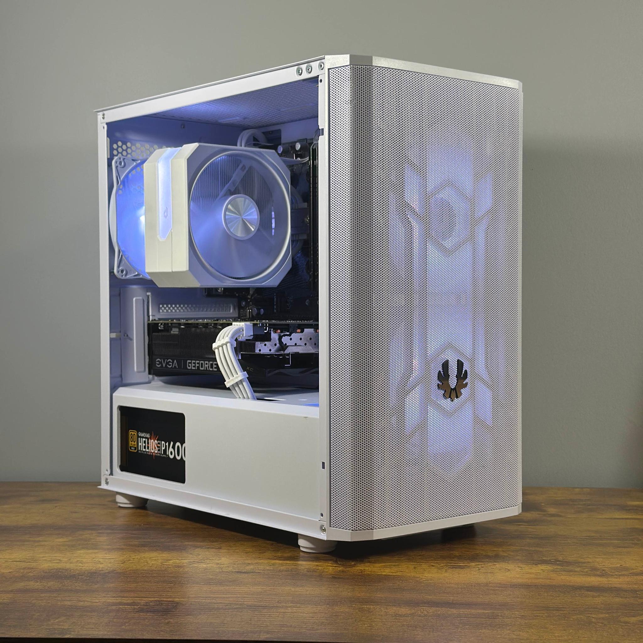 GTX 1660 6GB | Ryzen 5 4500 | 16GB DDR4 | 500GB SSD | Win11 | WIFI | 1080P White Gaming PC