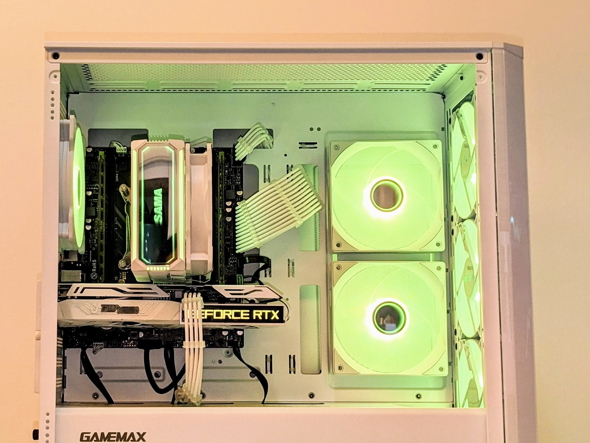 🧊Ice King👑 RTX 4060⚪️Intel I7-6800K/6-cores/12-threads⚪️16GB RAM ⚪️ 1TB NVMe SSD⚪️ Windows 11 Pro