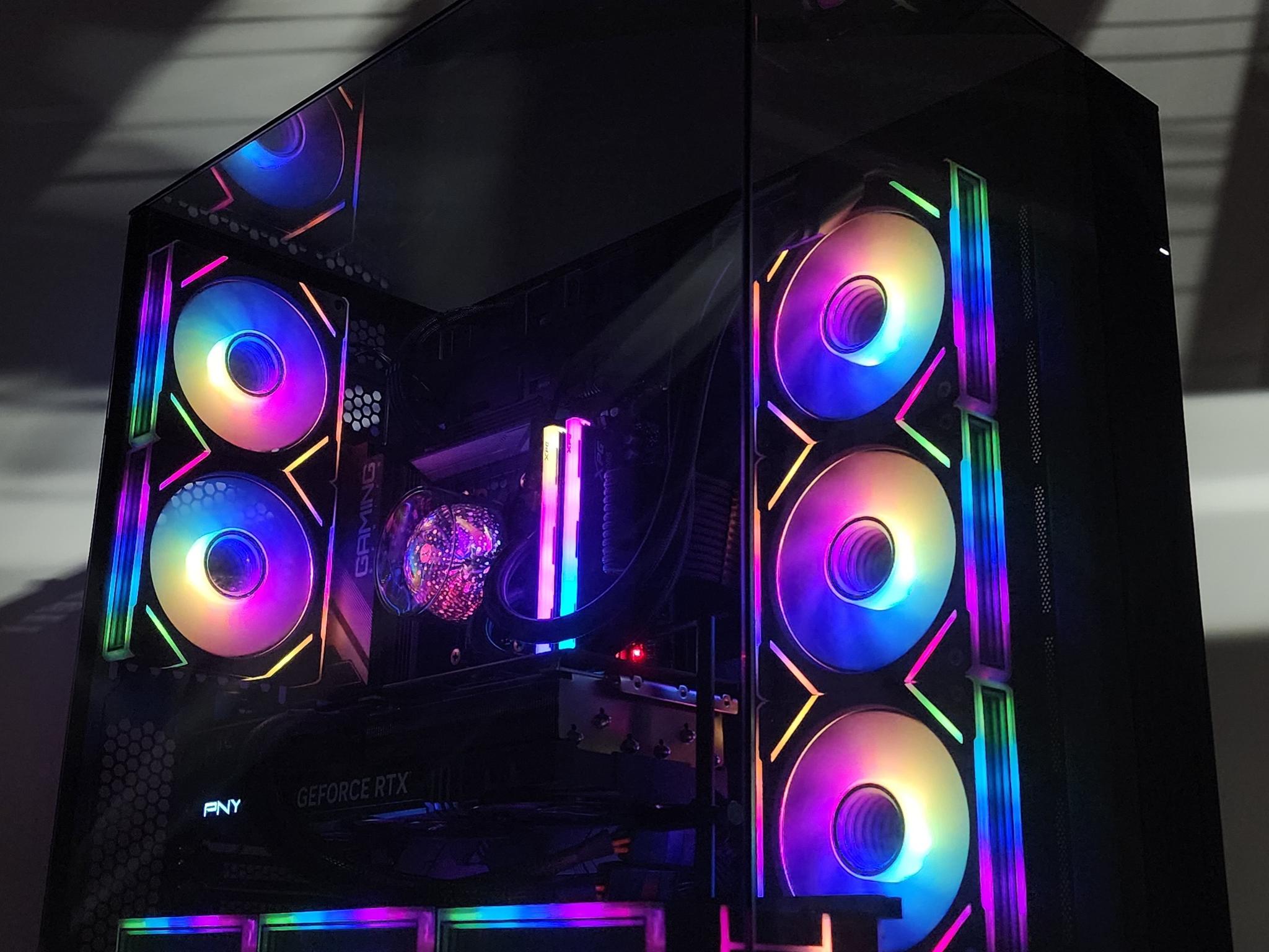 Gaming PC Ryzen 7 9700X 32GB RAM 1TB SSD RTX 4070 Ti SUPER 16GB Windows 11 Computer