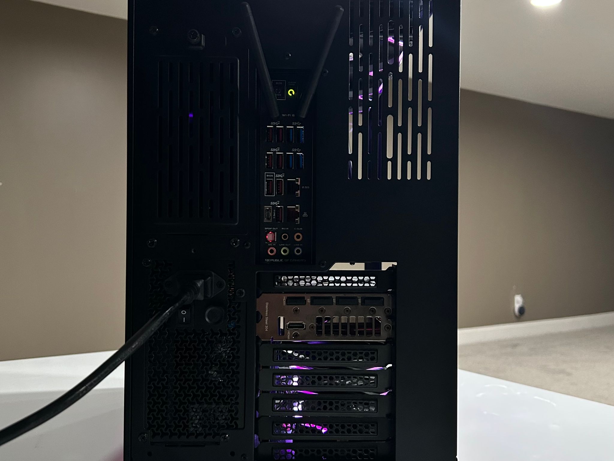 GeForce RTX 3080 Custom Gaming PC - Ryzen 9 5900X - 32GB Dominator DDR4 - ASUS Crosshair Dark Hero