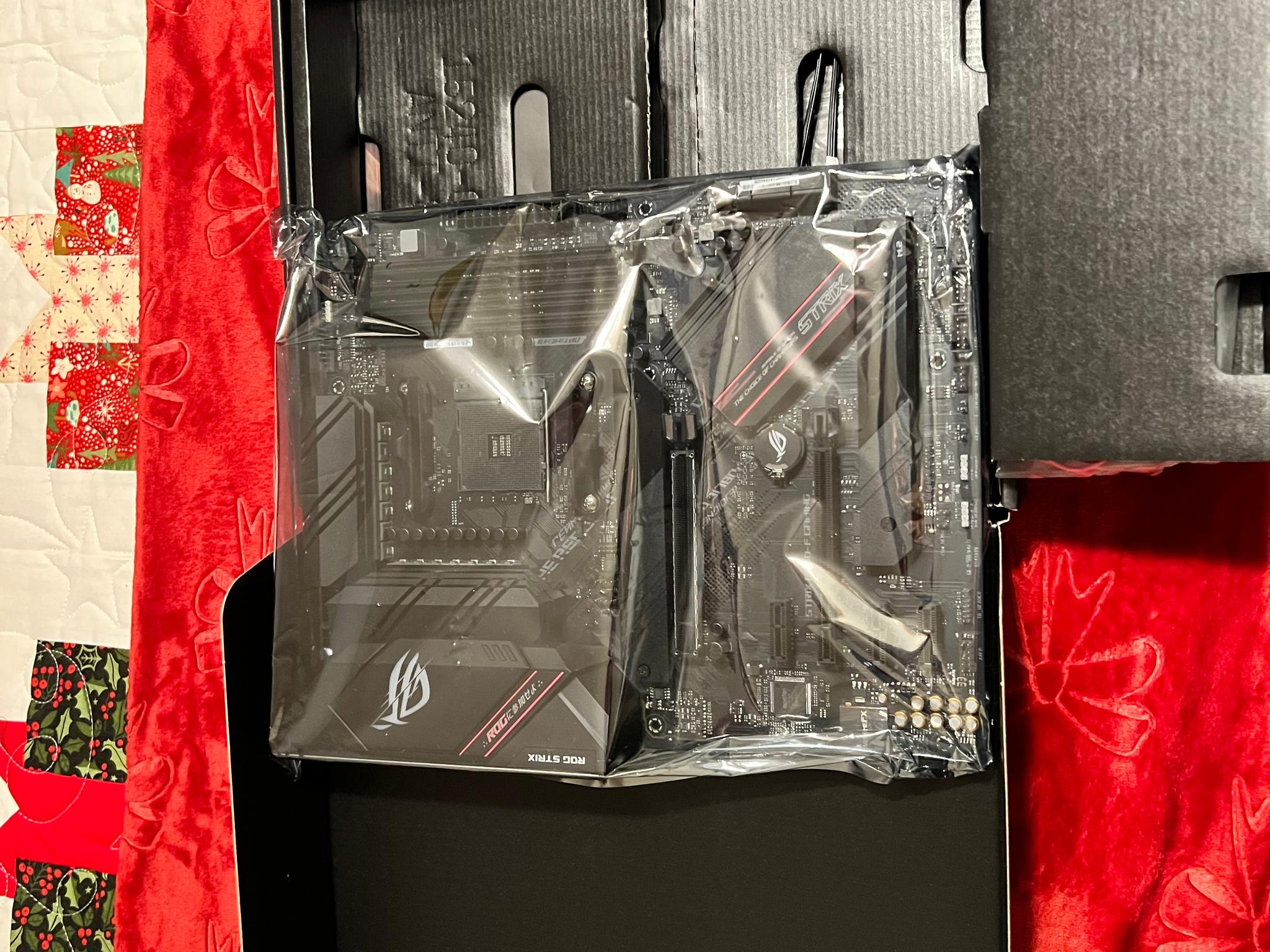 Used ASUS ROG STRIX B550-F AM4 motherboard
