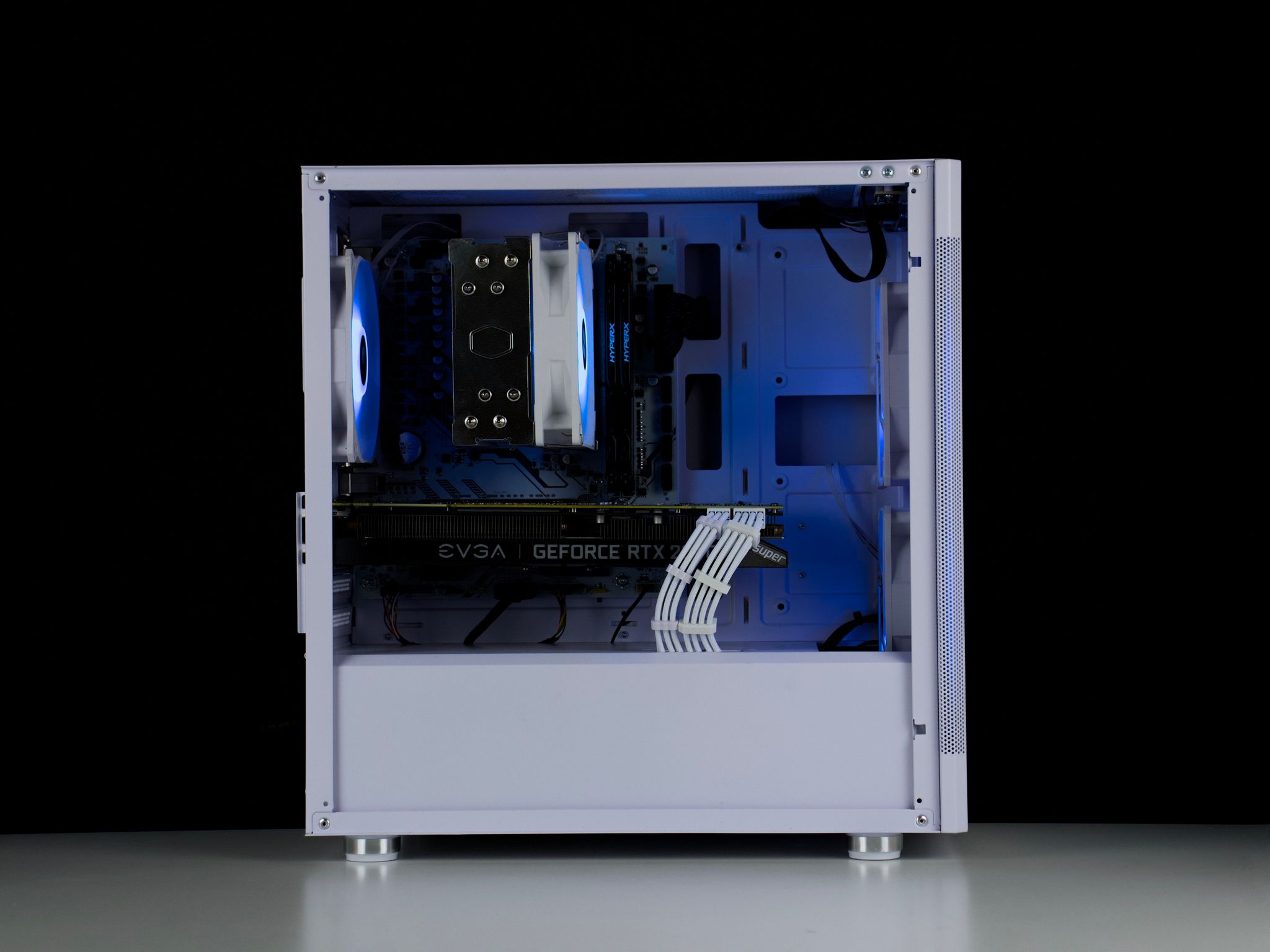 🧊❄️🧊 White Gaming PC – RTX 2070 Super , Ryzen 5 5500, 16GB RAM, 500GB SSD 🧊❄️🧊