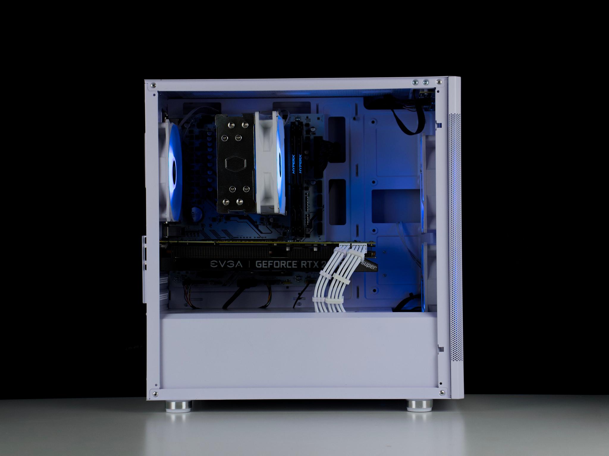 🧊❄️🧊 White Gaming PC – RTX 2070 Super , Ryzen 5 5500, 16GB RAM, 500GB SSD 🧊❄️🧊