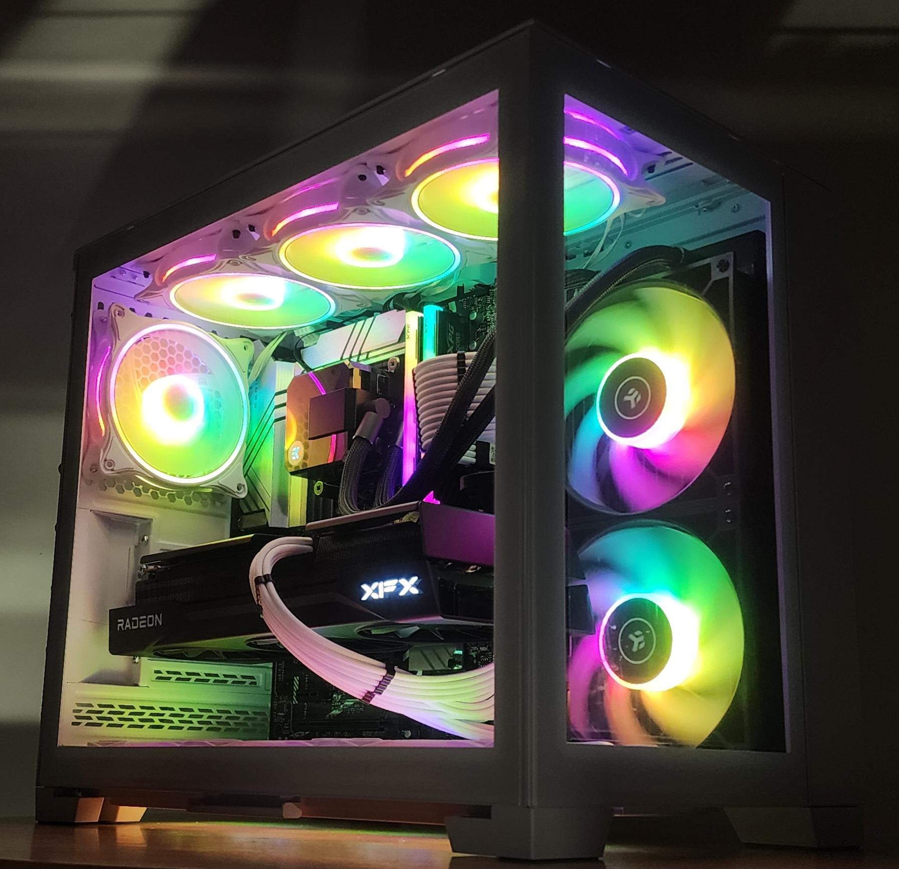 Gaming PC i9-14900K 32GB RAM 1TB SSD RX 9070 XT 16GB Windows 11 Computer
