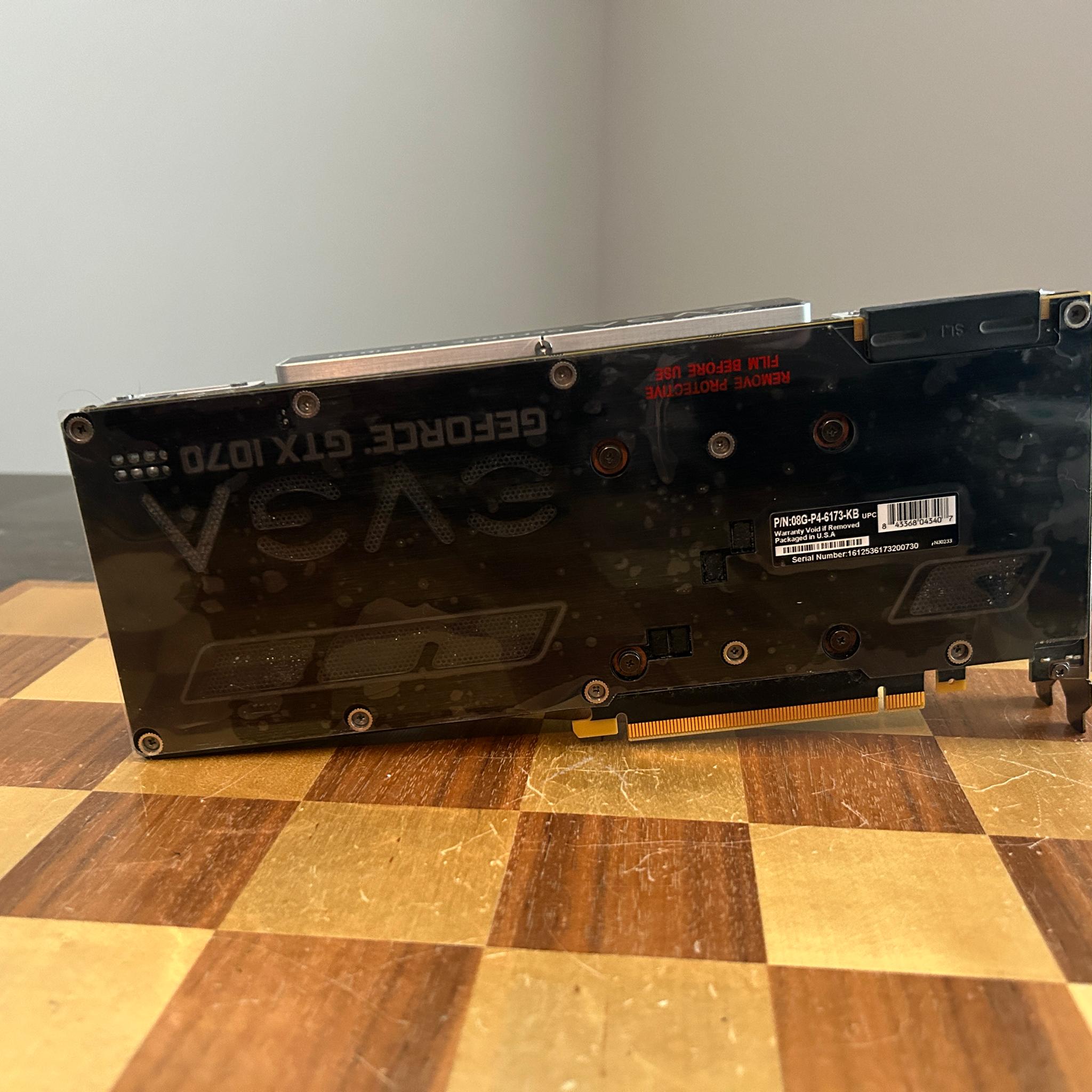 EVGA Superclocked GTX 1070