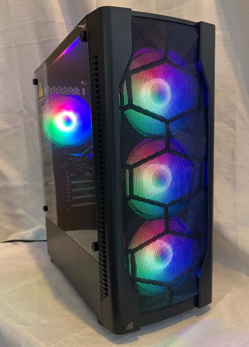 Gaming 1080p PC i3-12100f Rx 6600XT 16GB RAM DDR4 500GB SSD