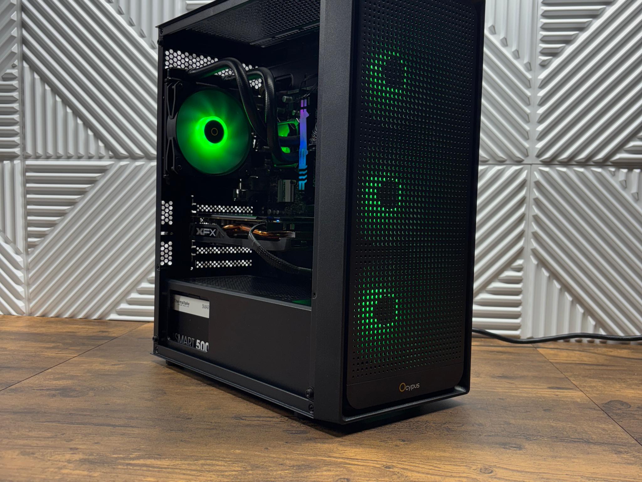 Intel i5-9600K + RX 570 8GB Gaming PC | 16GB RAM | RGB | 740GB Storage SSD + HDD