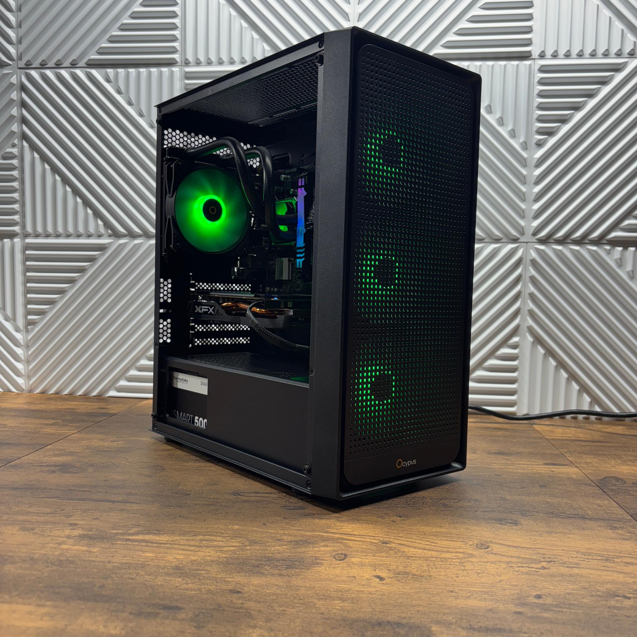 Intel i5-9600K + RX 570 8GB Gaming PC | 16GB RAM | RGB | 740GB Storage SSD + HDD