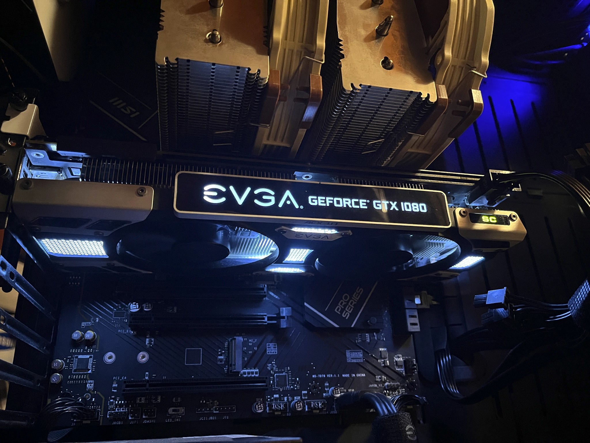 EVGA SC GAMING ACX 3.0 GeForce GTX 1080 8 GB Video Card