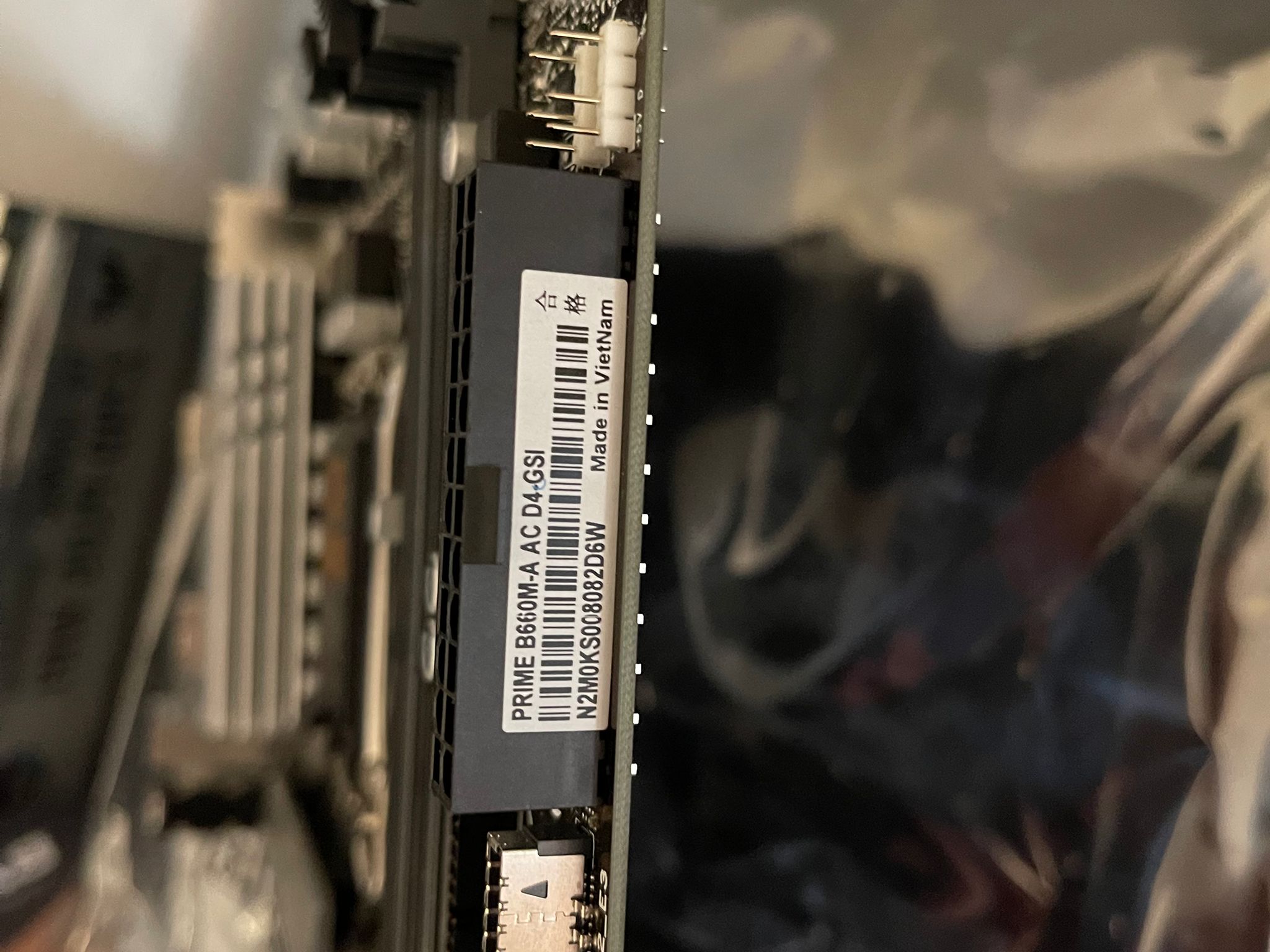 ASUS Prime B660M-A AC D4 LGA 1700(Intel 12th, 13th and 14th Gen) mATX Motherboard