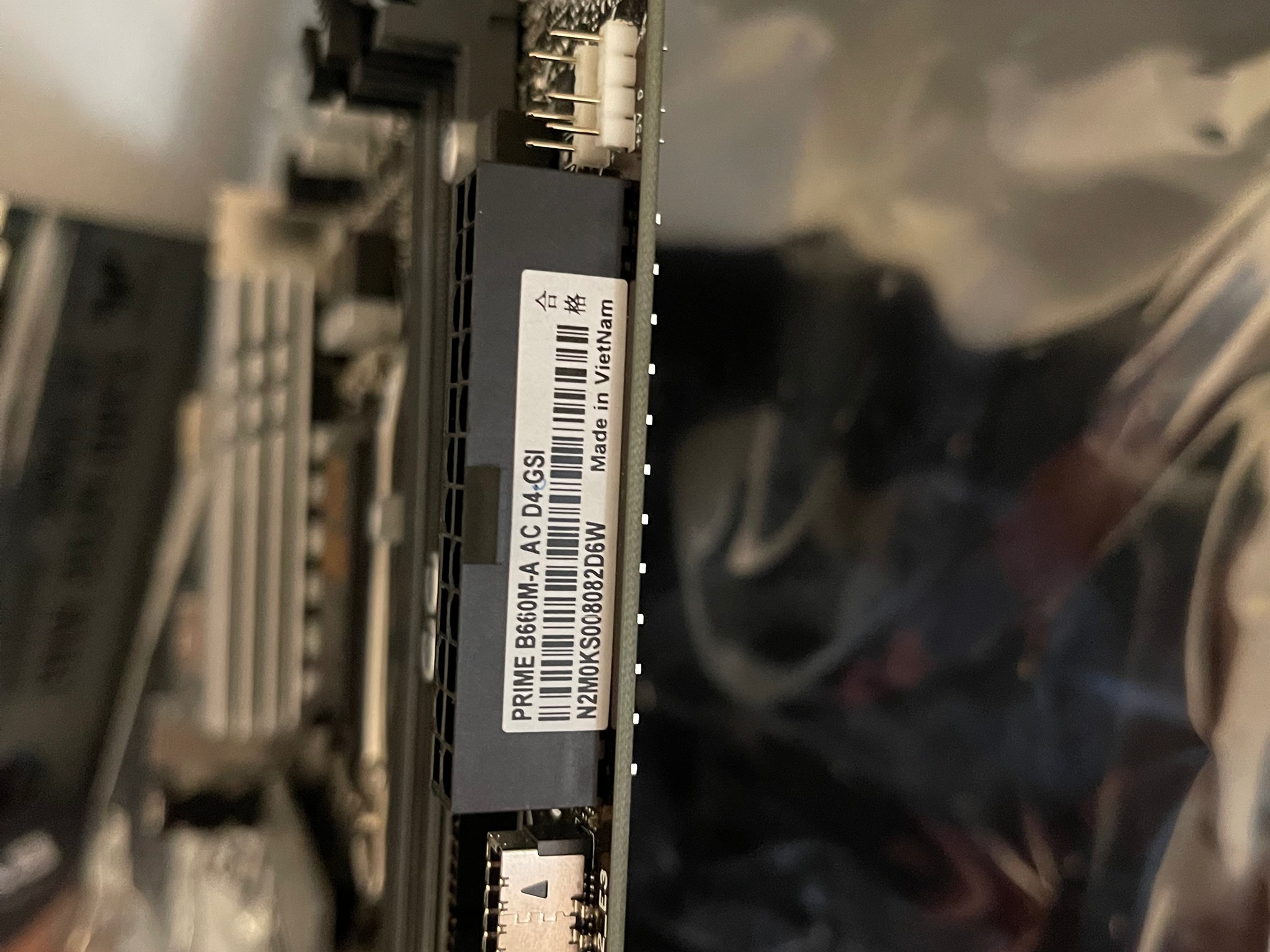 ASUS Prime B660M-A AC D4 LGA 1700(Intel 12th, 13th and 14th Gen) mATX Motherboard