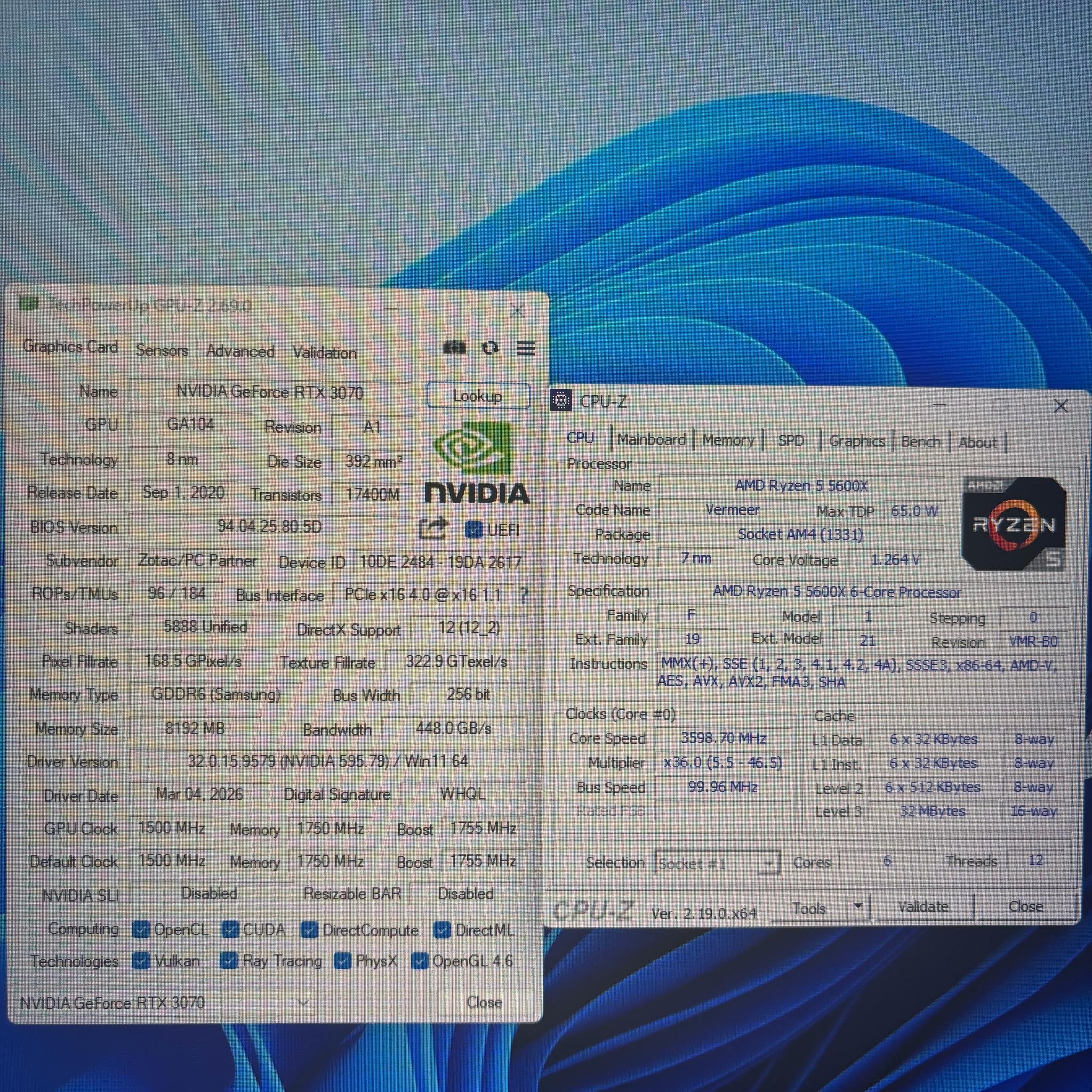 Mid-Range 1440p Snowstorm Gaming PC | RTX 3070 (8 GB) | Ryzen 5 5600X | 100% Set Up & Ready to Play