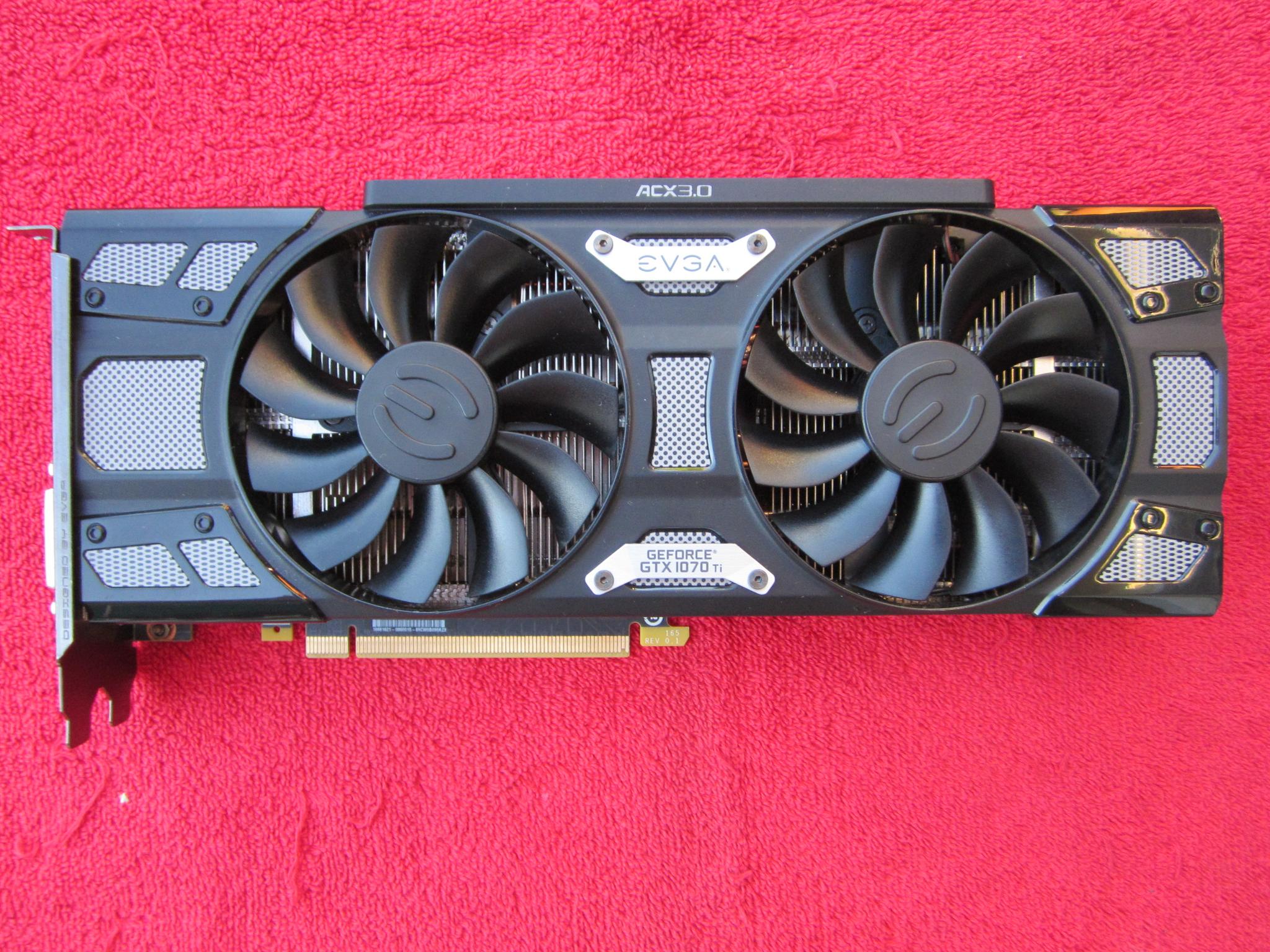 EVGA GeForce GTX 1070 Ti SC Gaming 08G-P4-5671-KR