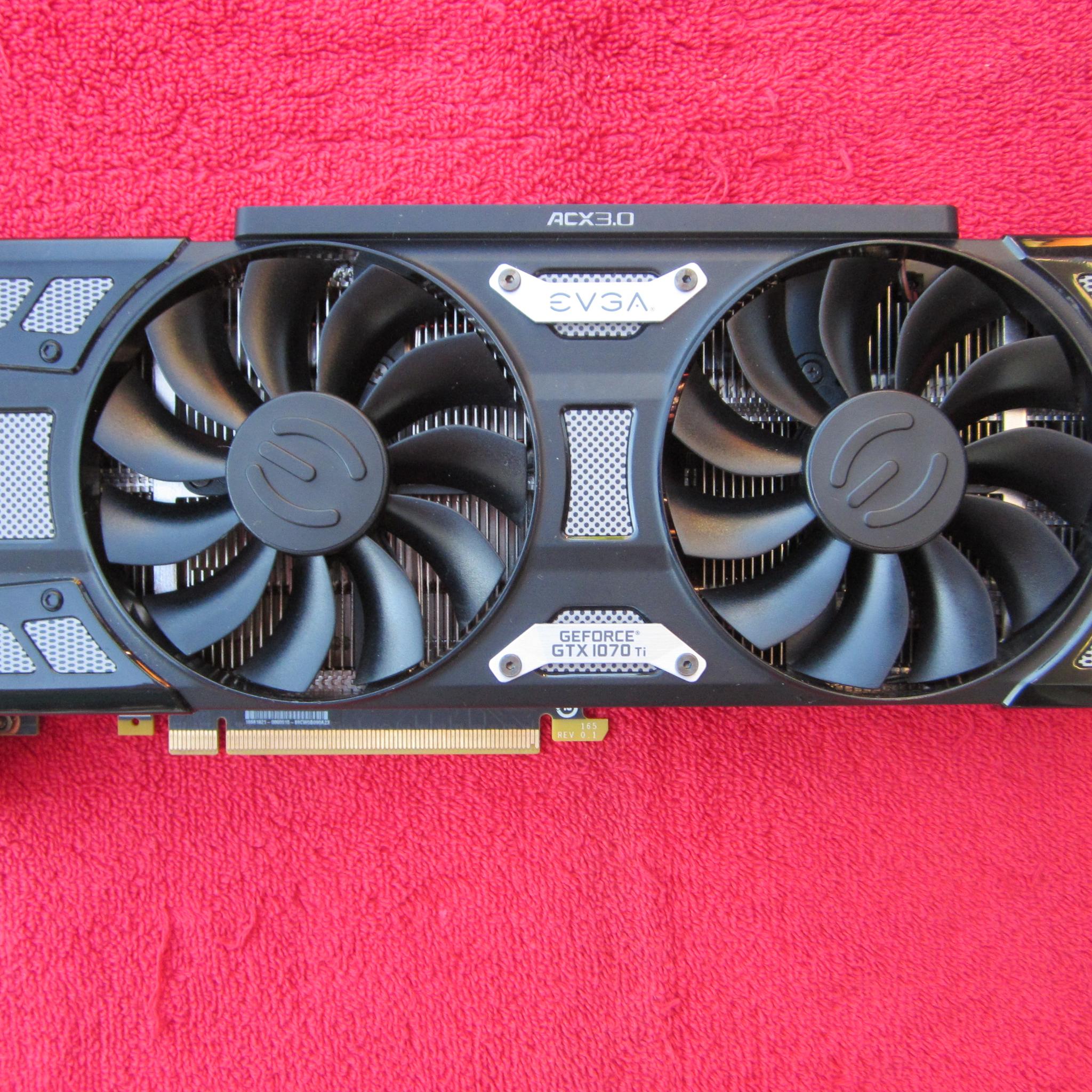 EVGA GeForce GTX 1070 Ti SC Gaming 08G-P4-5671-KR