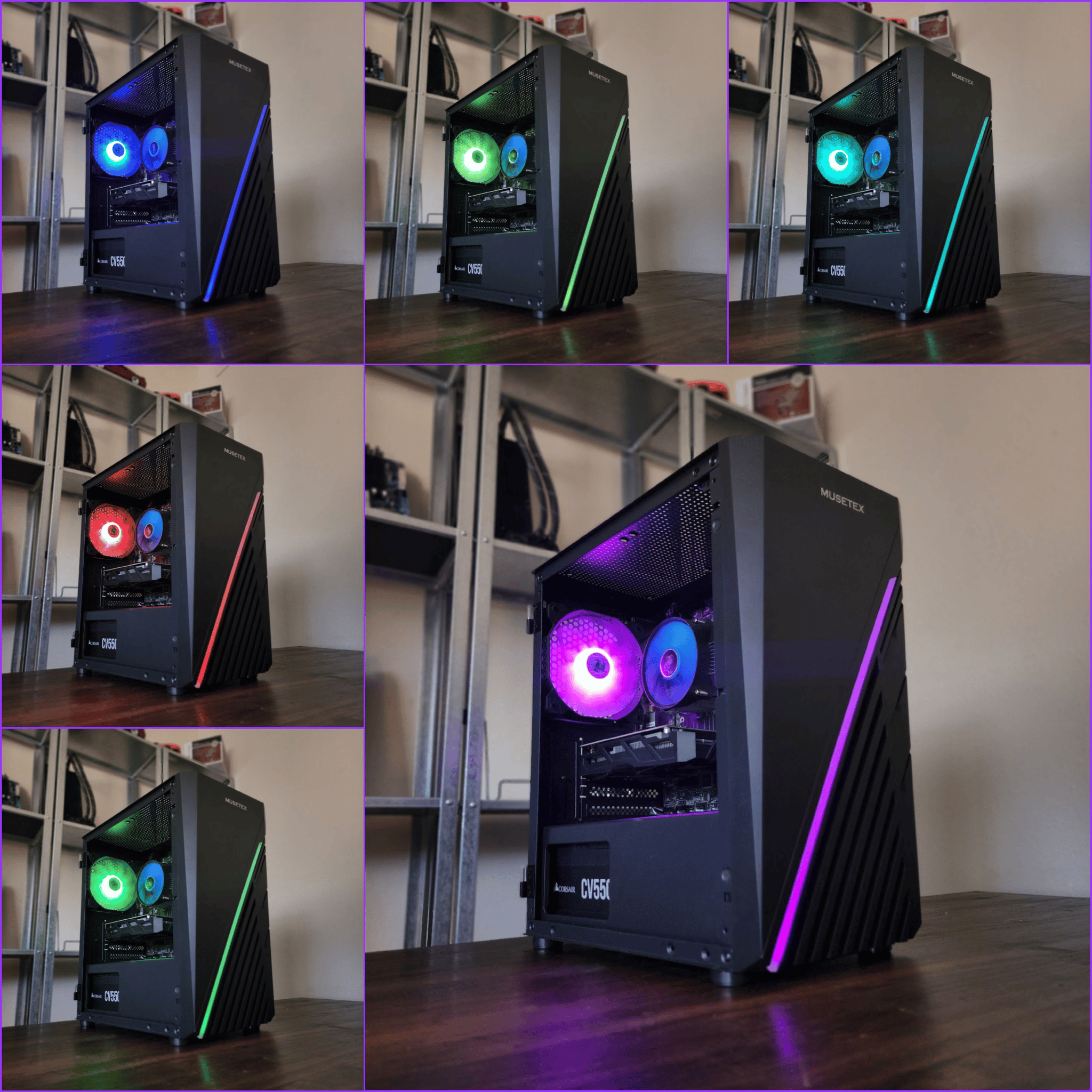 Intel Core i3 10100F // Gigabyte AMD Radeon RX 460 // SP 16GB 3200MHz