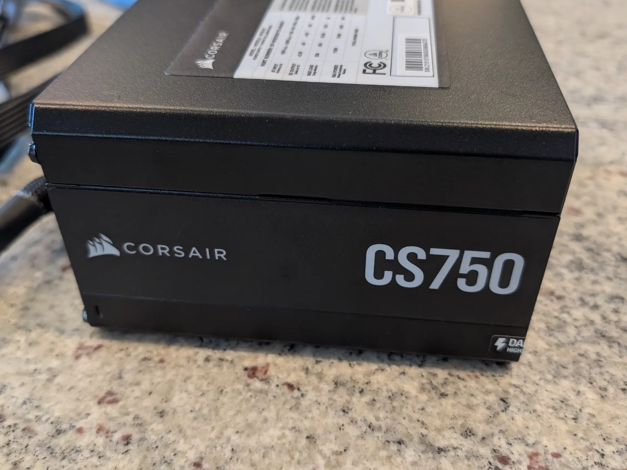 Corsair CS750 Fully-Modular PSU 80+ GOLD