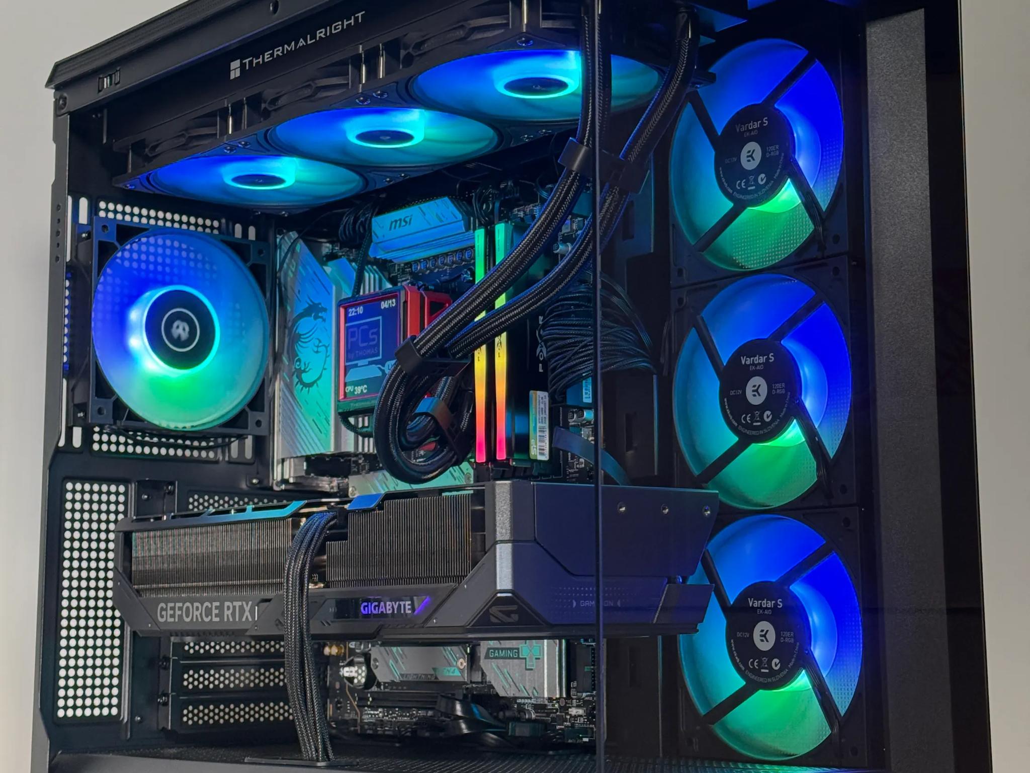 RTX 5090 Flagship Gaming PC Ryzen 9800x3d 64GB DDR5 4TB NVME