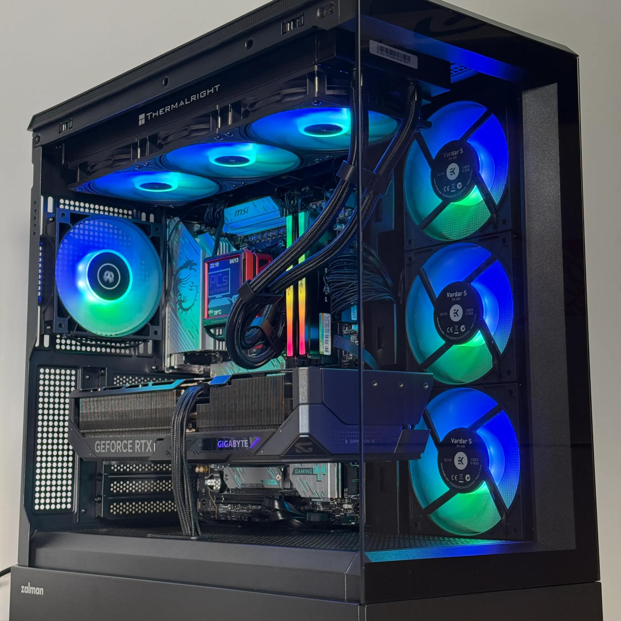 RTX 5090 Flagship Gaming PC Ryzen 9800x3d 64GB DDR5 4TB NVME