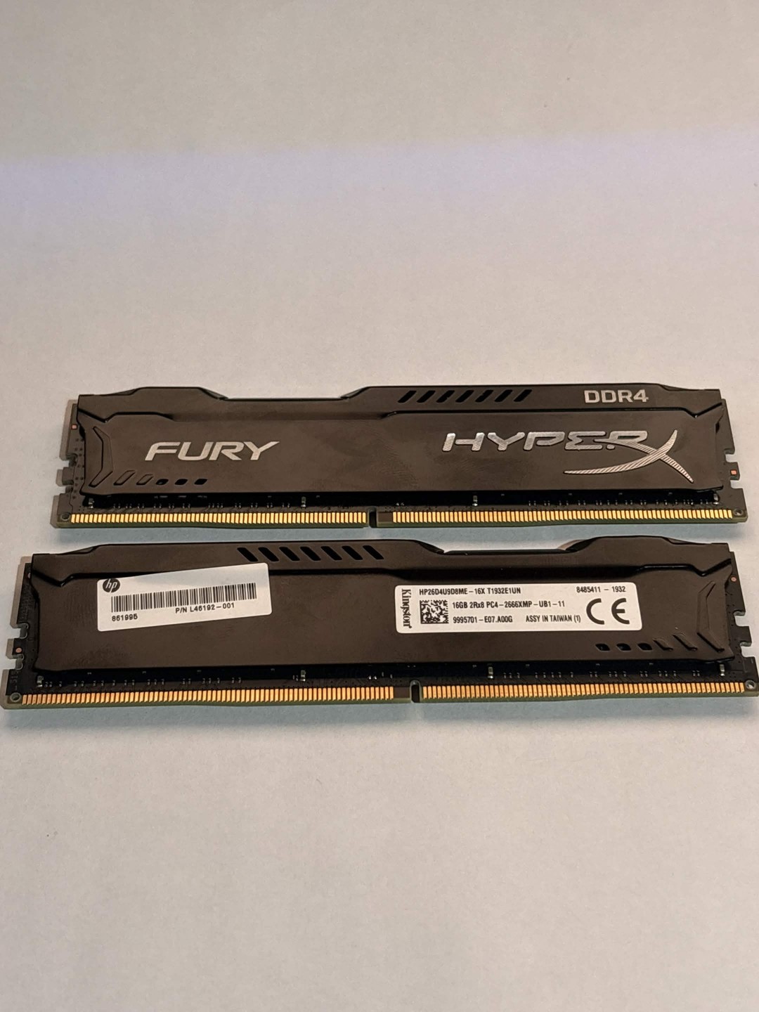 HyperX Fury 16GB (2x8GB) DDR4 2666MHz RAM HP OEM | Jawa