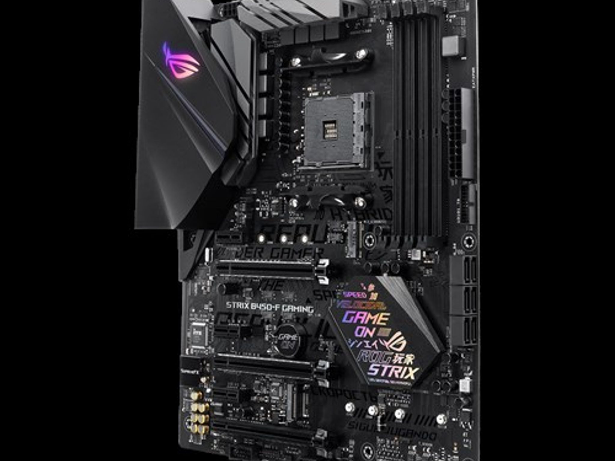 ASUS ROG STRIX B450-F GAMING AMD B450 AM4 DDR4 ATX Desktop Motherboard